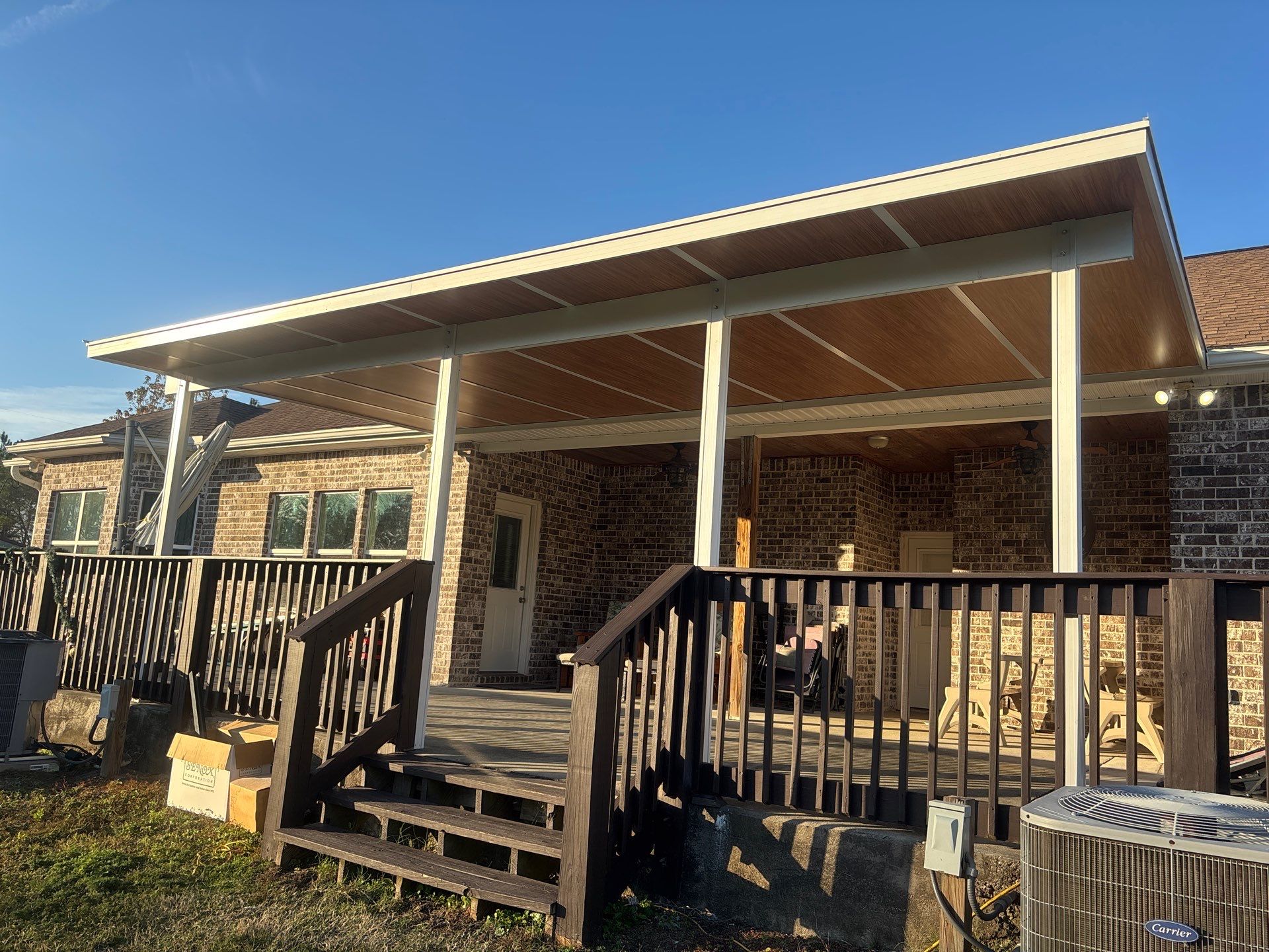 Steelwood Patio Cover in Molino by Titan Sunrooms