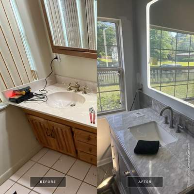 Luxury Bathroom Makeover: Walk-in Shower & Saloon Doors Renovation