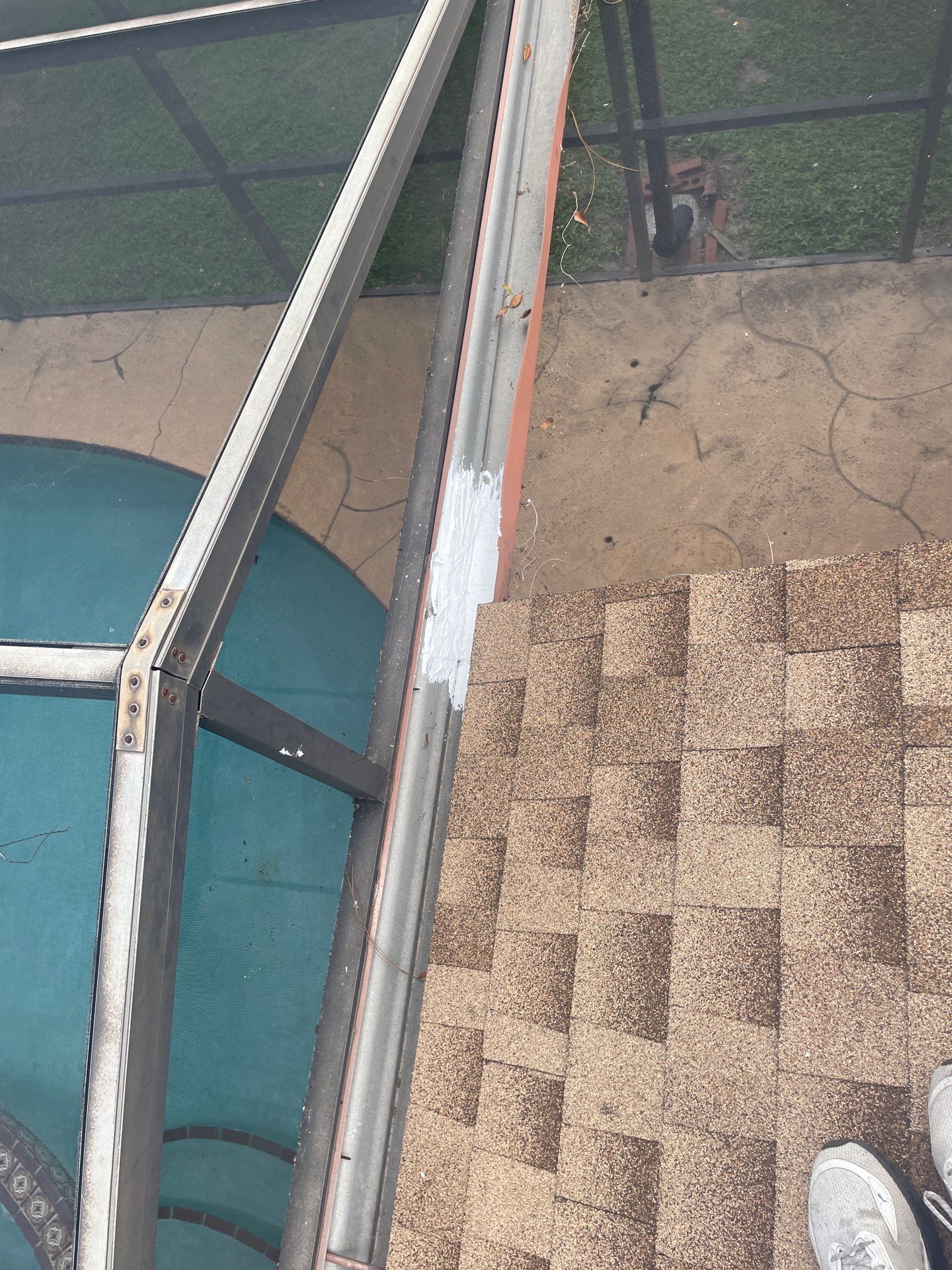 Brown Seamless Gutters for Beach Cottages in Sarasota FL by Gutter Professors