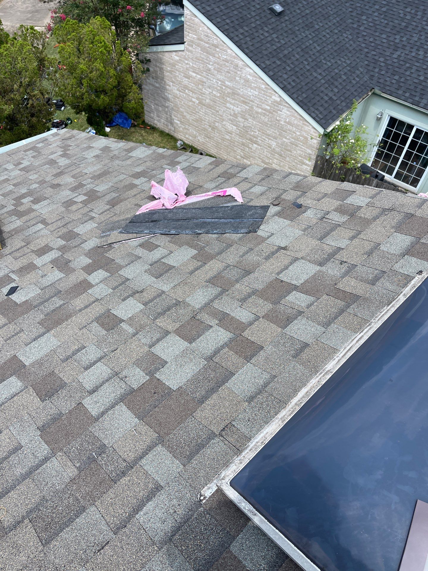 Residential Roofing Installation using Owen's Corning Duration (Lifetime) Shingles by Roof Repair Company