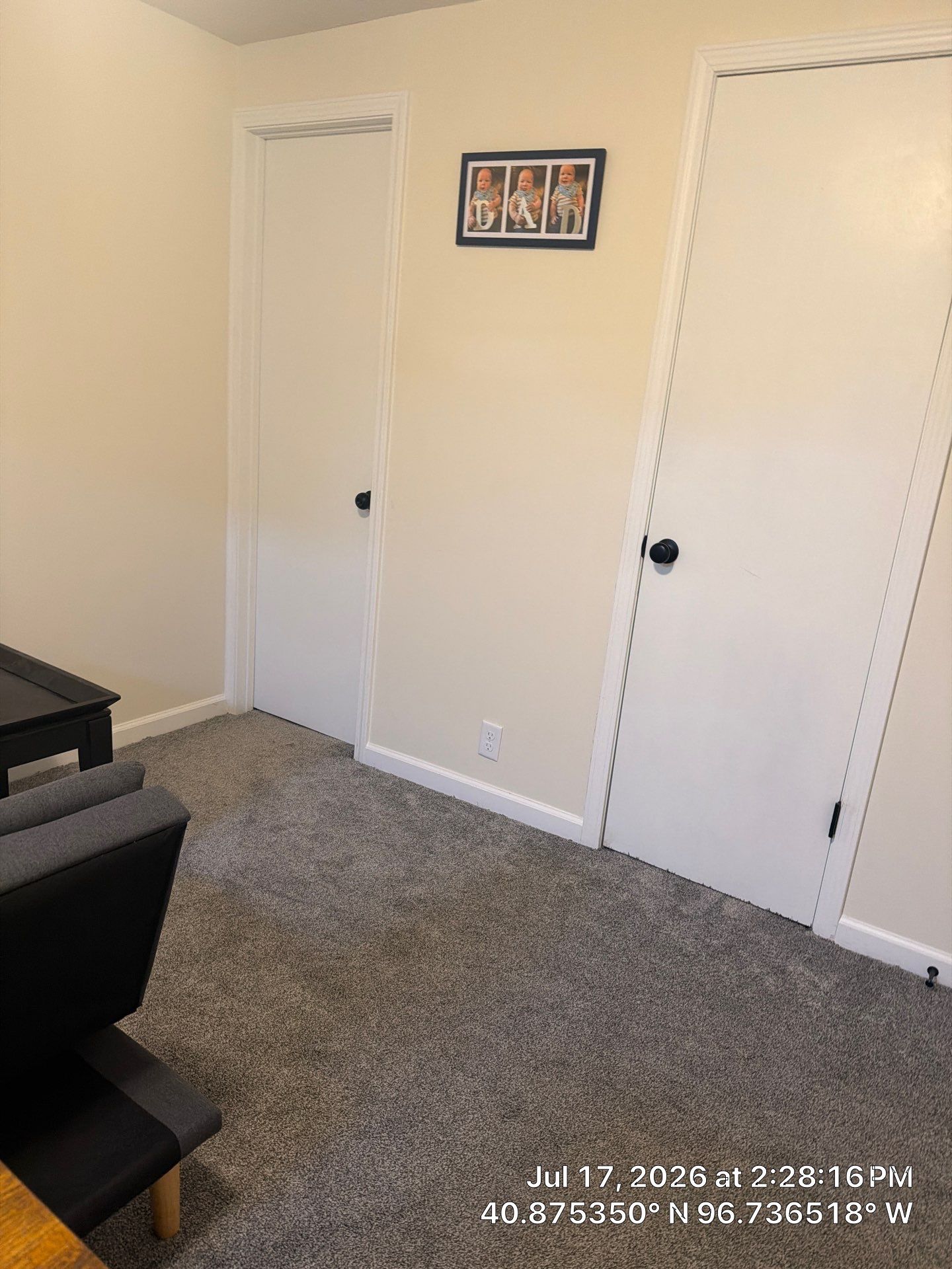 Interior Door and Trim Installation for Lincoln Basement Renovation by CompanyCam Sales Demo