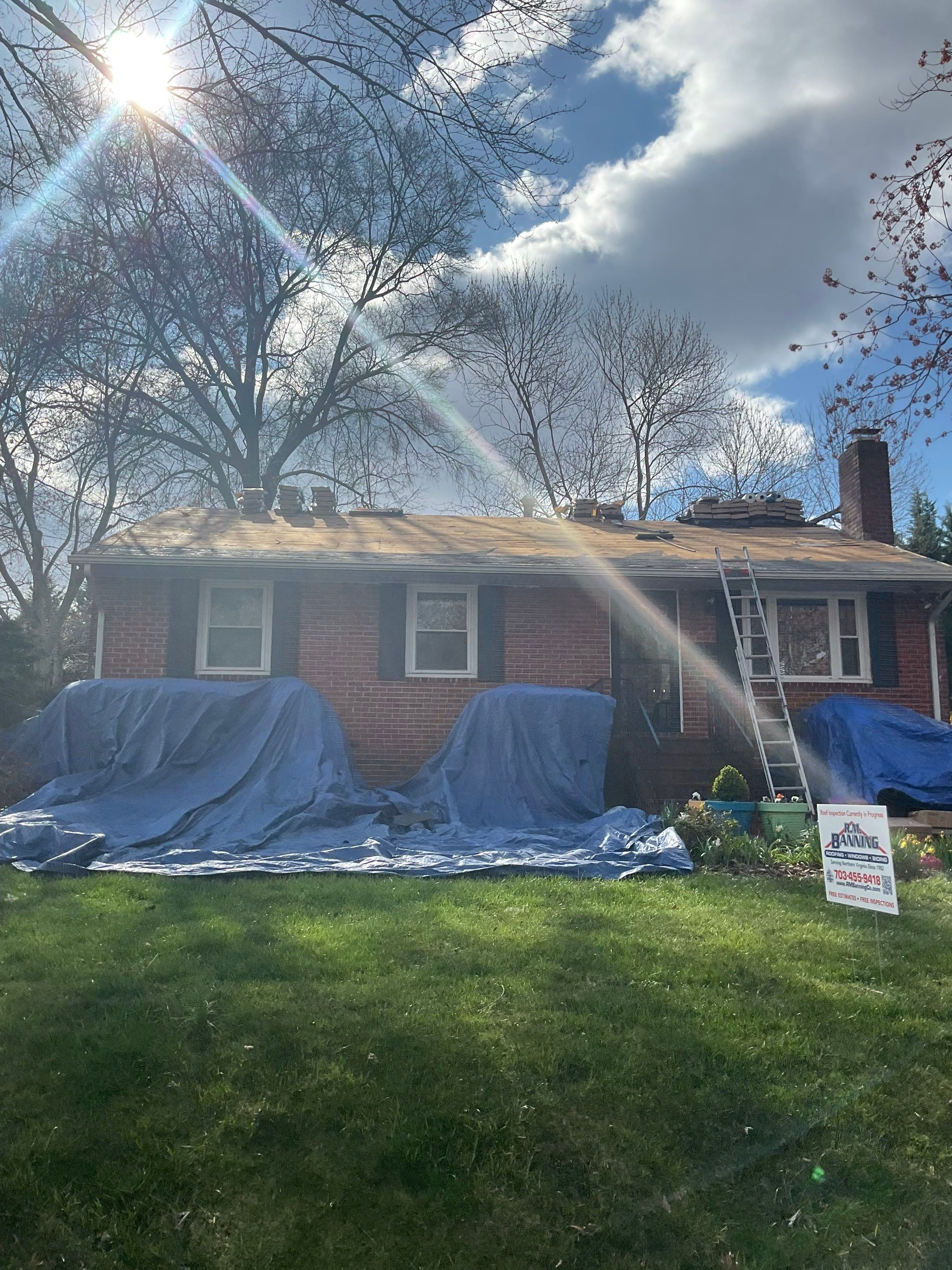 Alexandria CertainTeed Landmark Pro Roof in Max Def Charcoal Black by RM Banning, Inc.