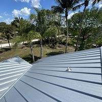 24ga 1.5" Mechanical Seam Mill Finish by Total Roofing System The Metal Roof Experts