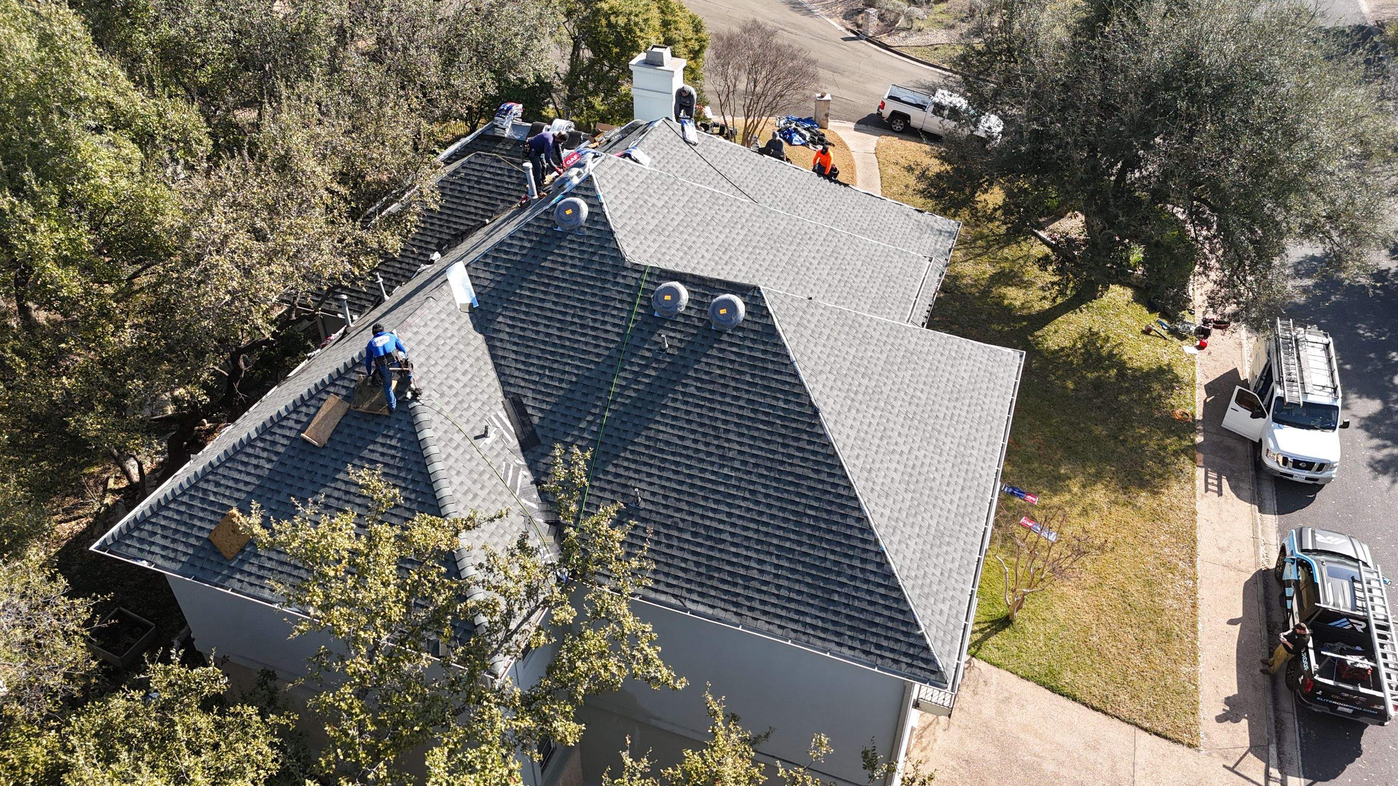 Residential Roof Replacement using GAF HDZ by Elite Roofing LLC