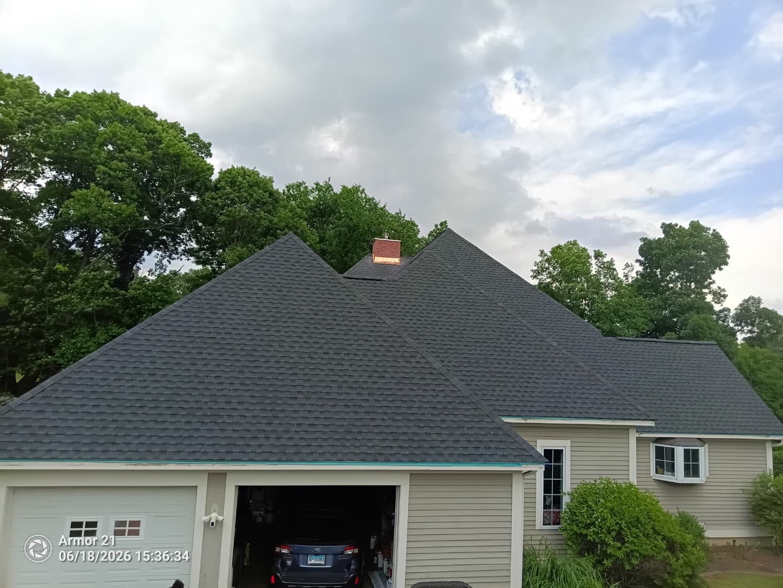 DiGIorgi installs a brand new roof in New Hartford by DiGiorgi Roofing and Siding Inc