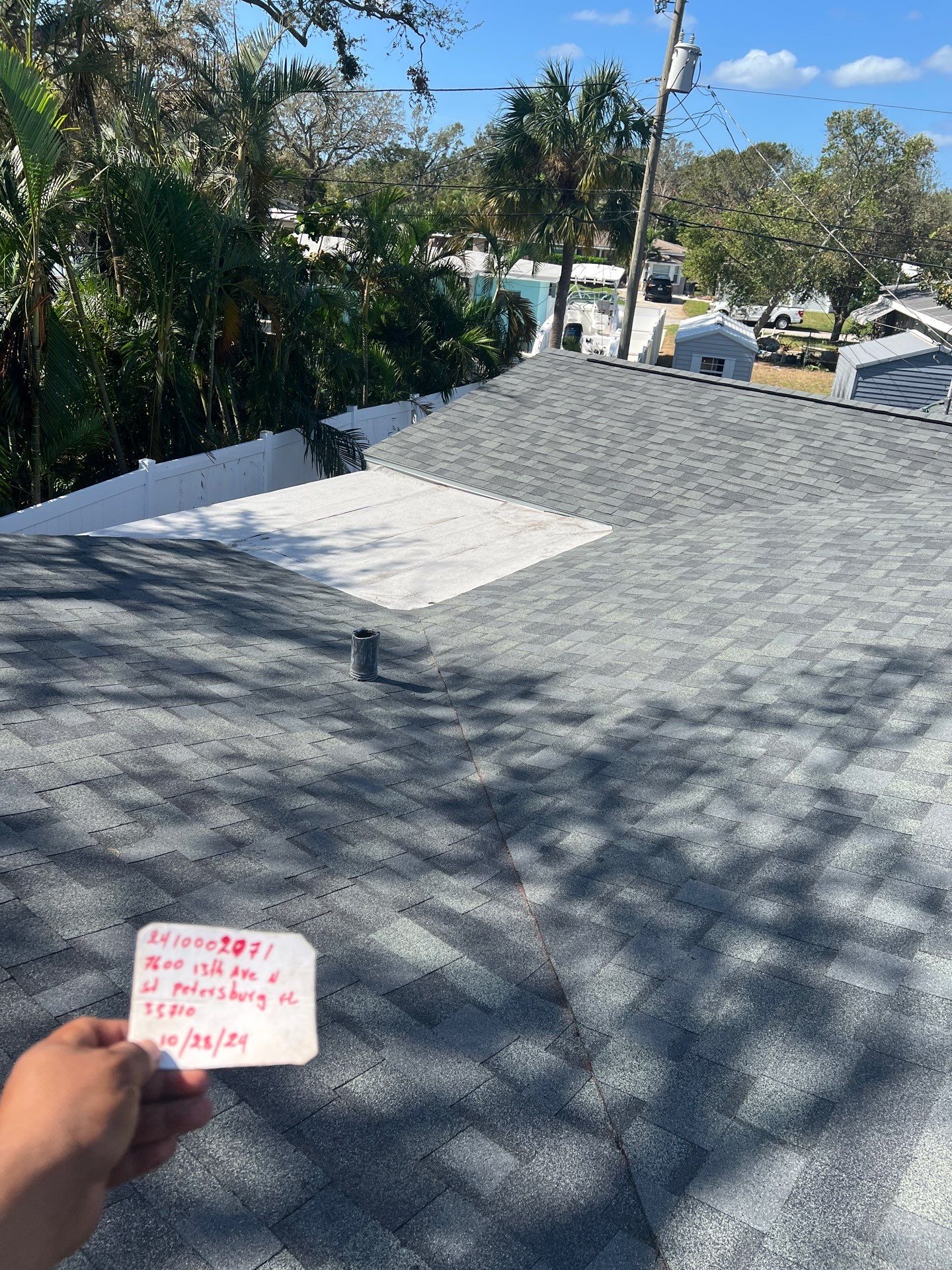Project in St. Petersburg 33710 by Mitchell Roofing Company LLC 