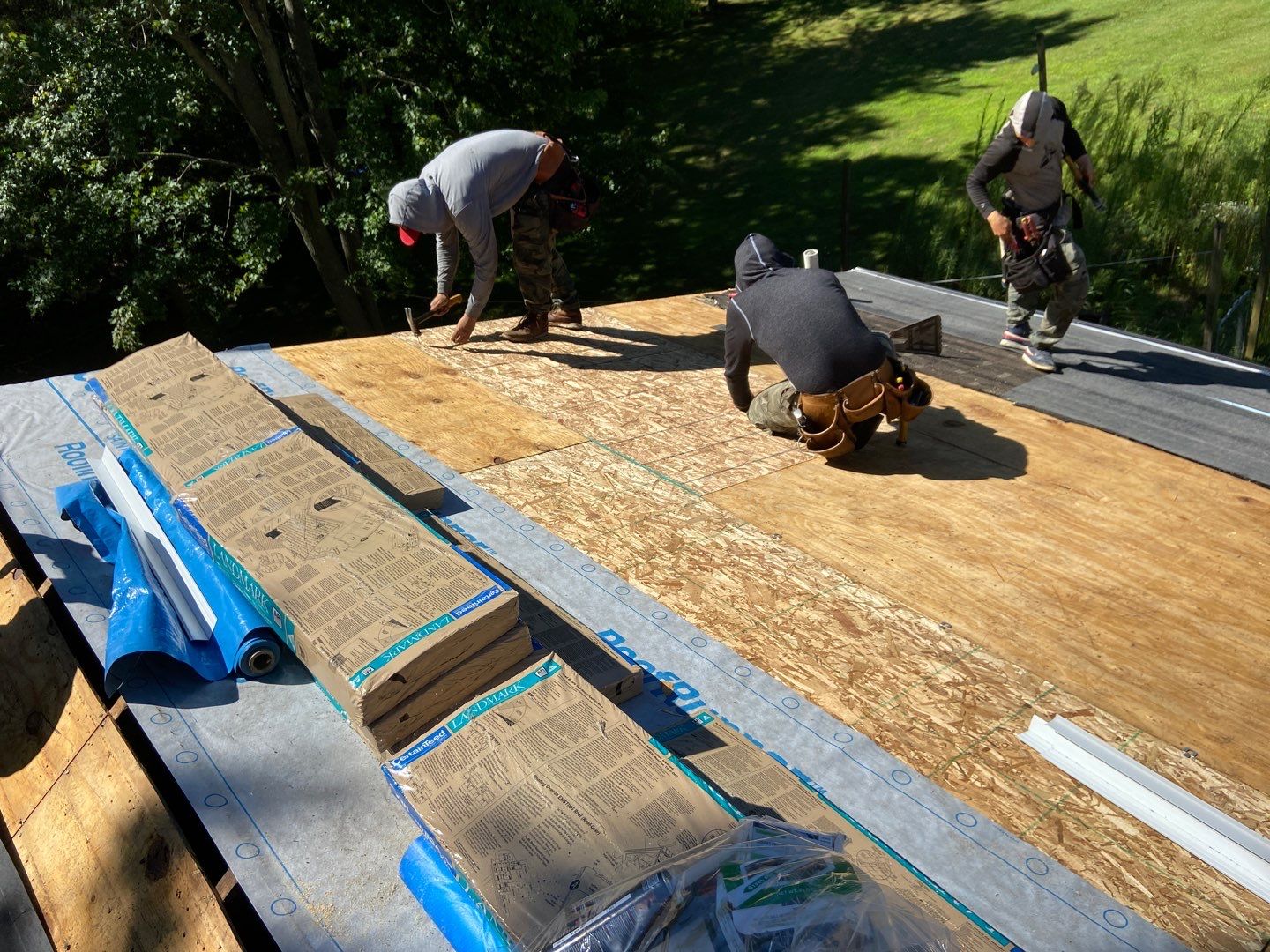 Roof Replacement using CertainTeed Landmark by 180 Contractors