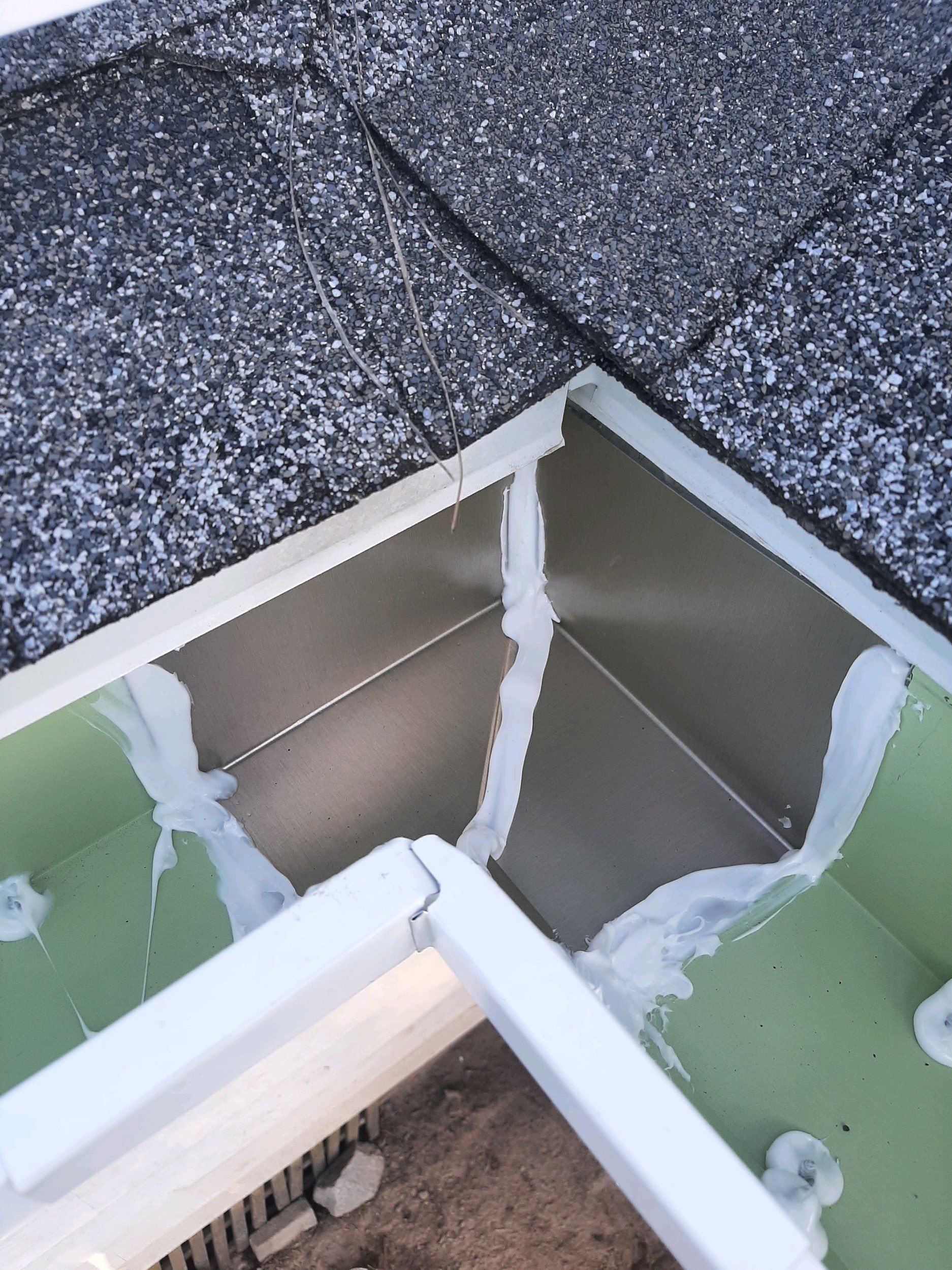 Gutter Installation using K-Style Seamless Gutters by Gutter Professors