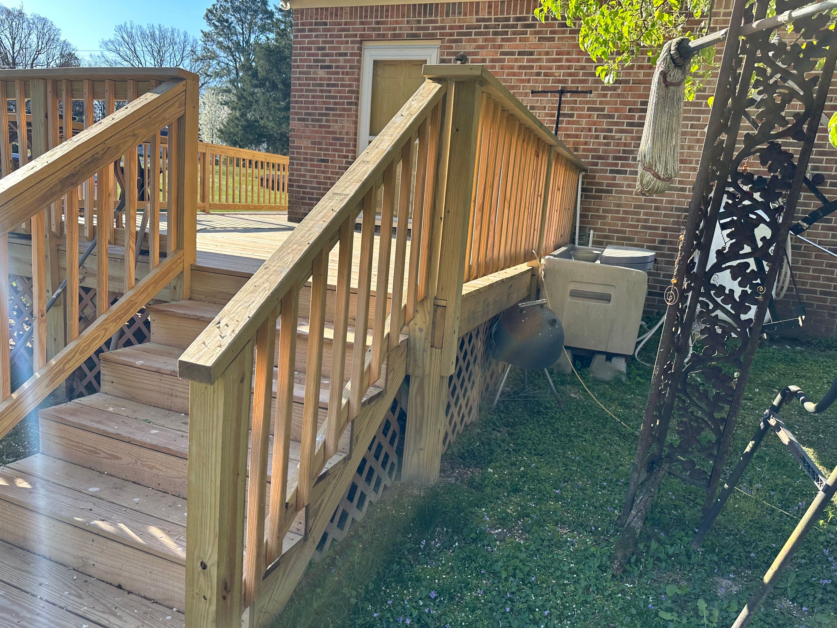 Weathered Deck using Wood Sealant by DuraSeal
