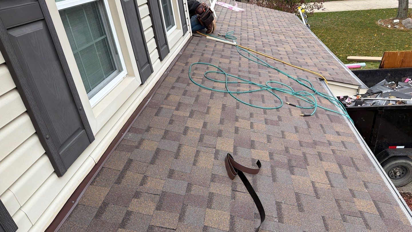 Roof Replacement using Owens Corning Teak by 180 Contractors