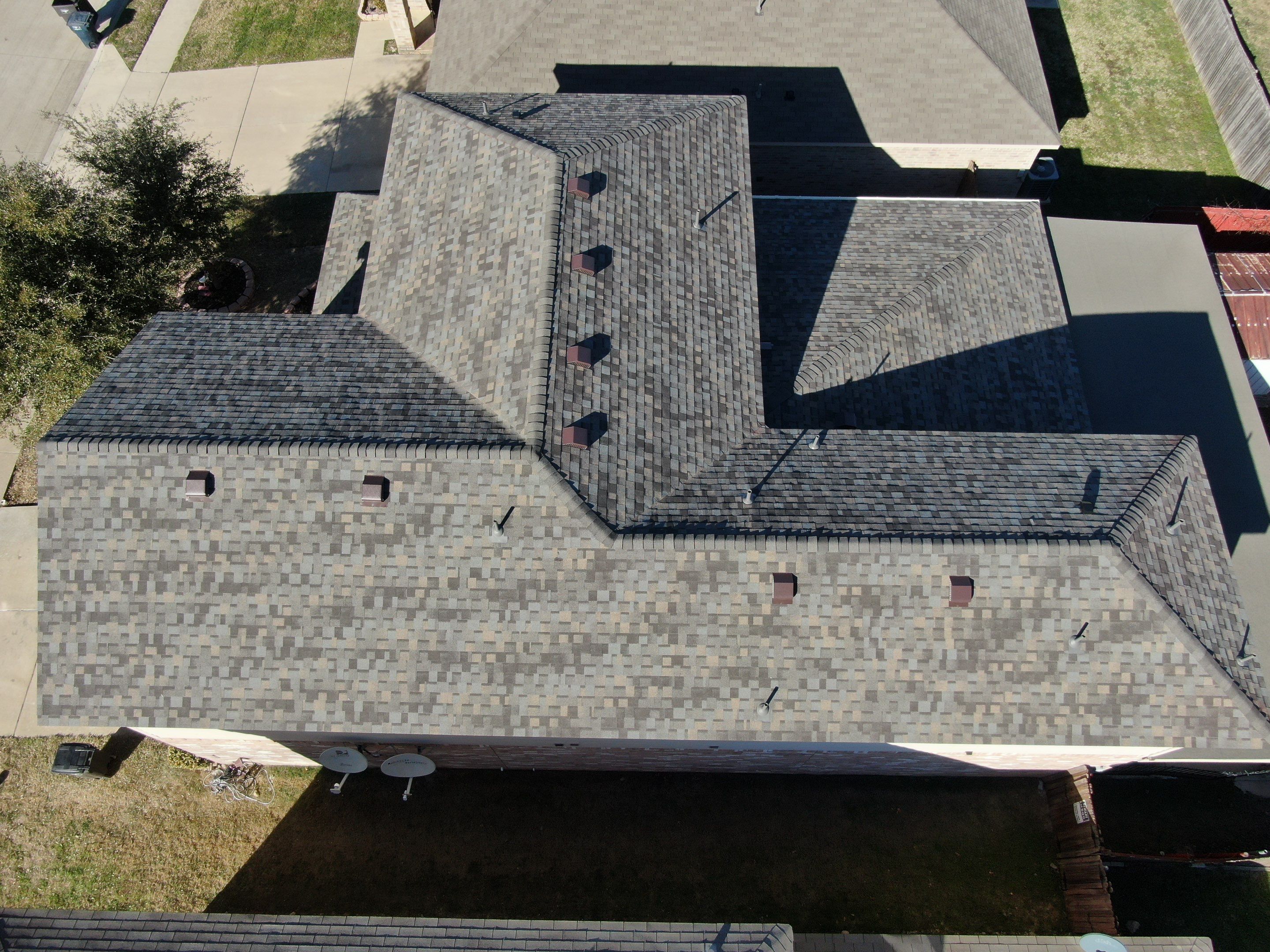 Upgraded roof to class 4 hail impact resistant by Becker Roofing and Exteriors