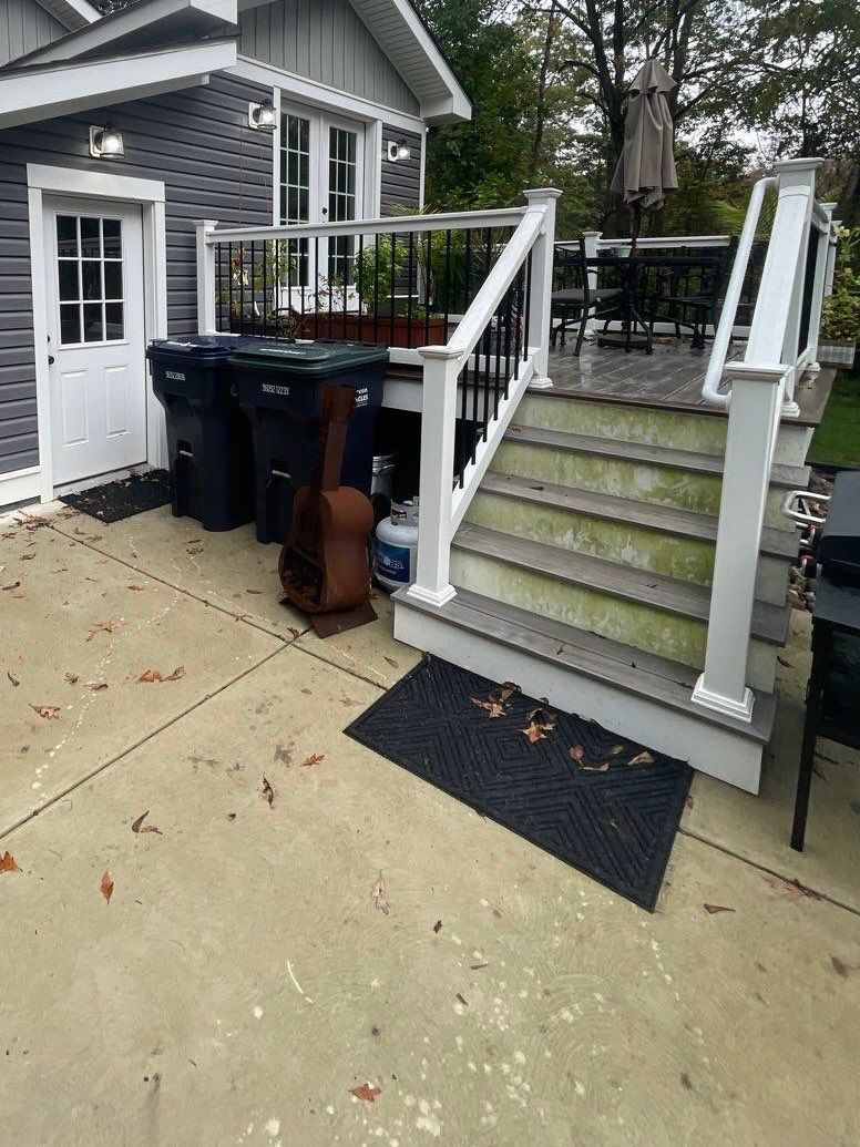 House SoftWash, Deck refresh by SJ Exterior