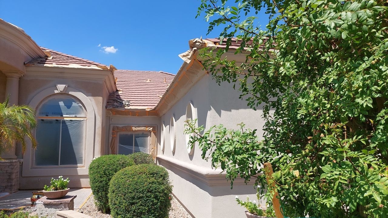 Exterior Paint Job in Mesa by Crash of Rhinos Painting & Garage Floors