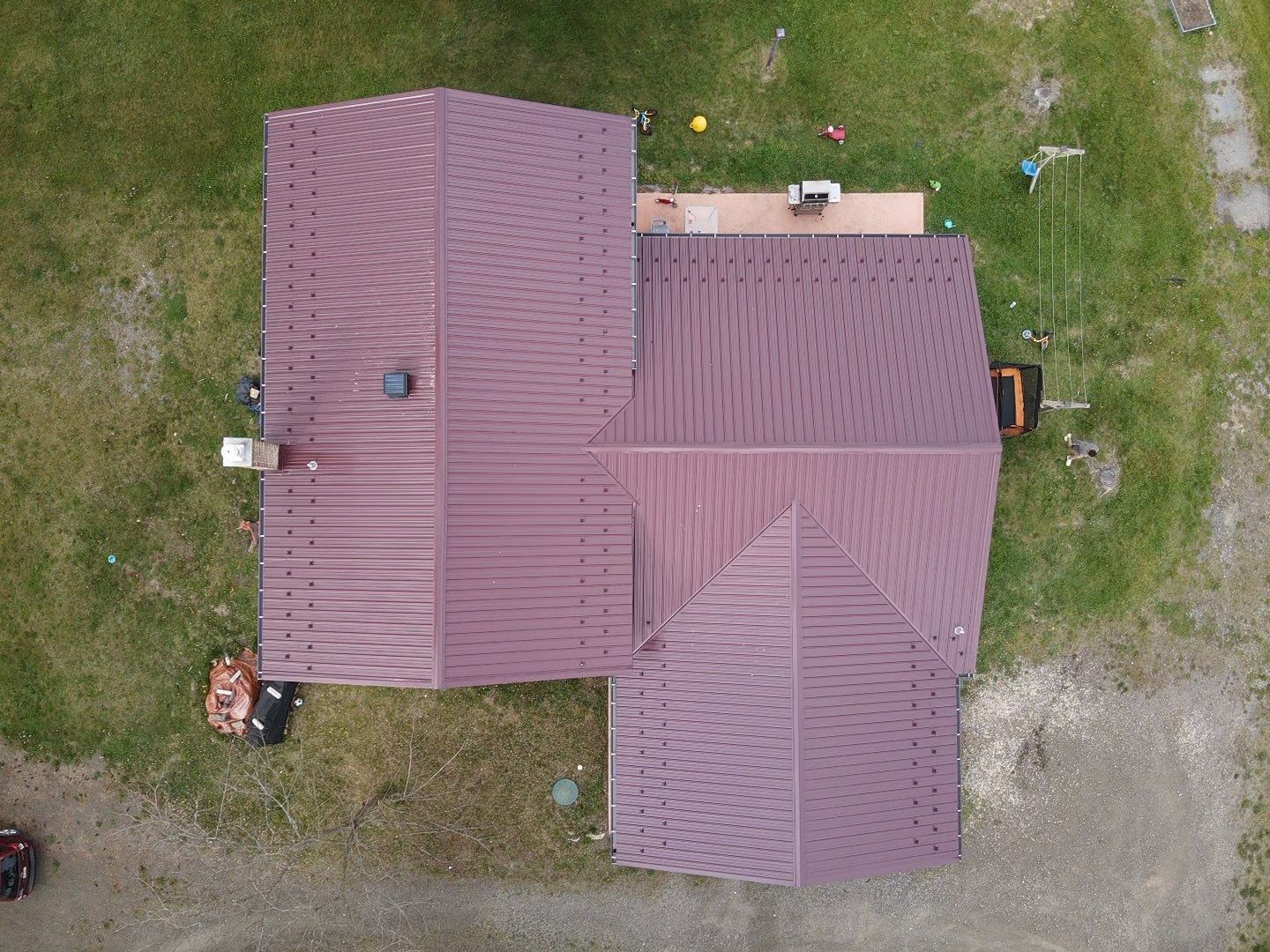 Metal Roof Installation using Everlast Azm panel w/ colourbond process by Teflon Roofing