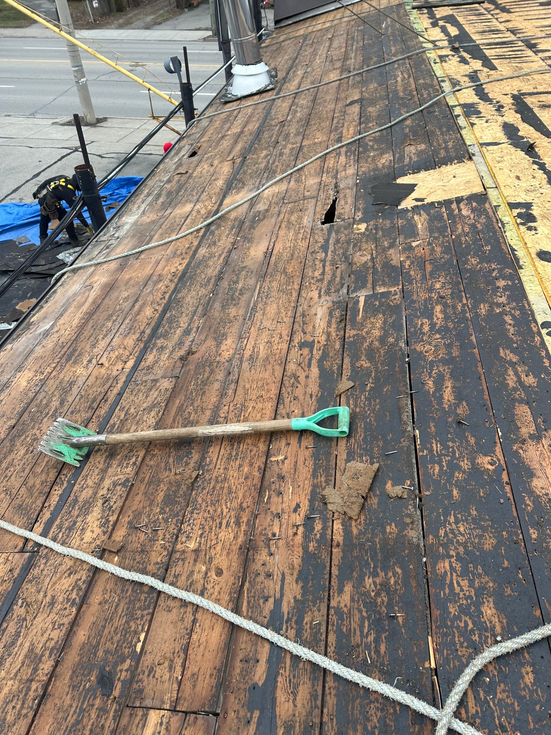 Project in Hamilton by The Roofing Crew