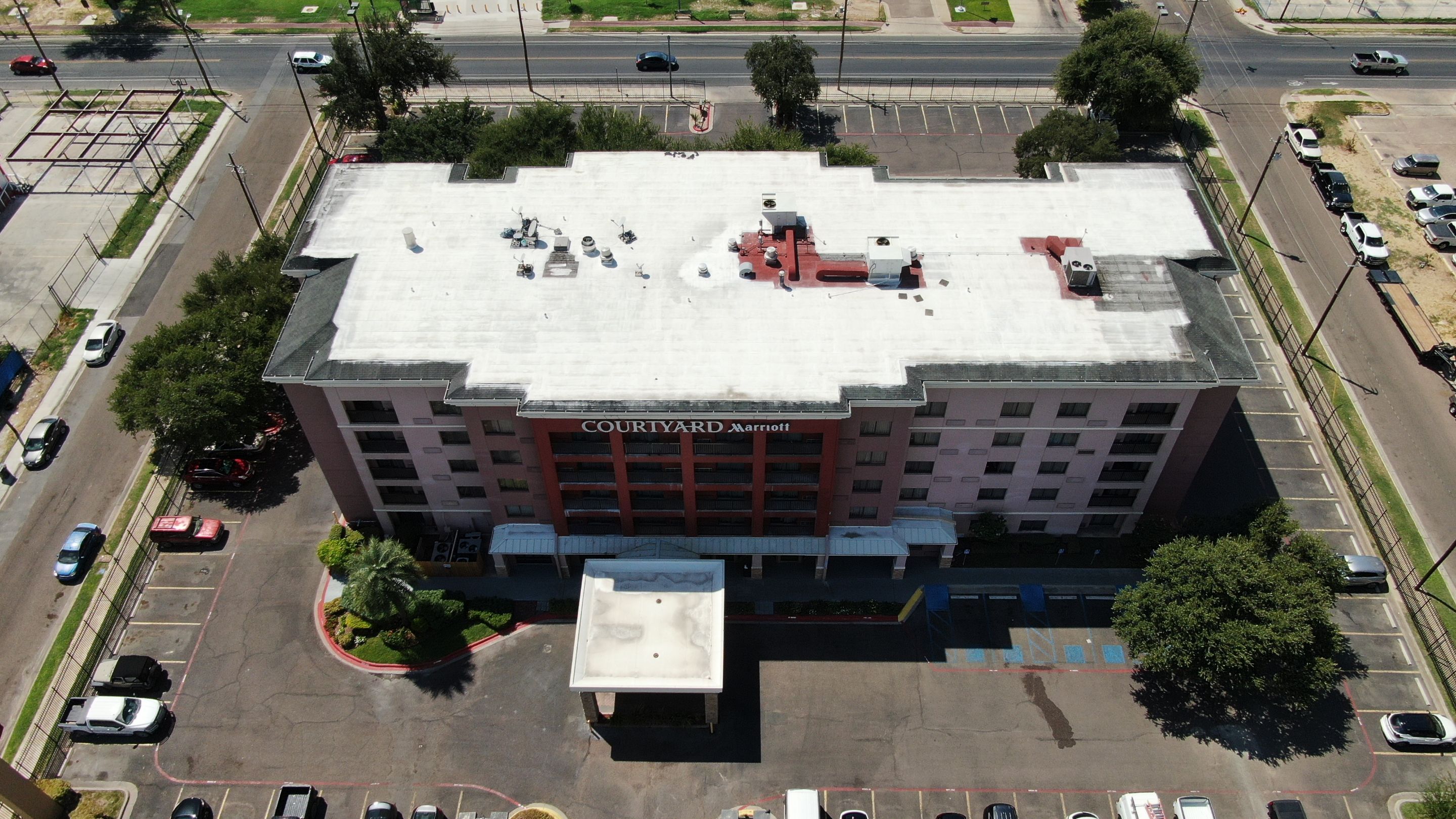 Commercial Roofing Installation using Thermoplastic Polyolefin - GAF by JM Flores Roofing & Construction, Inc