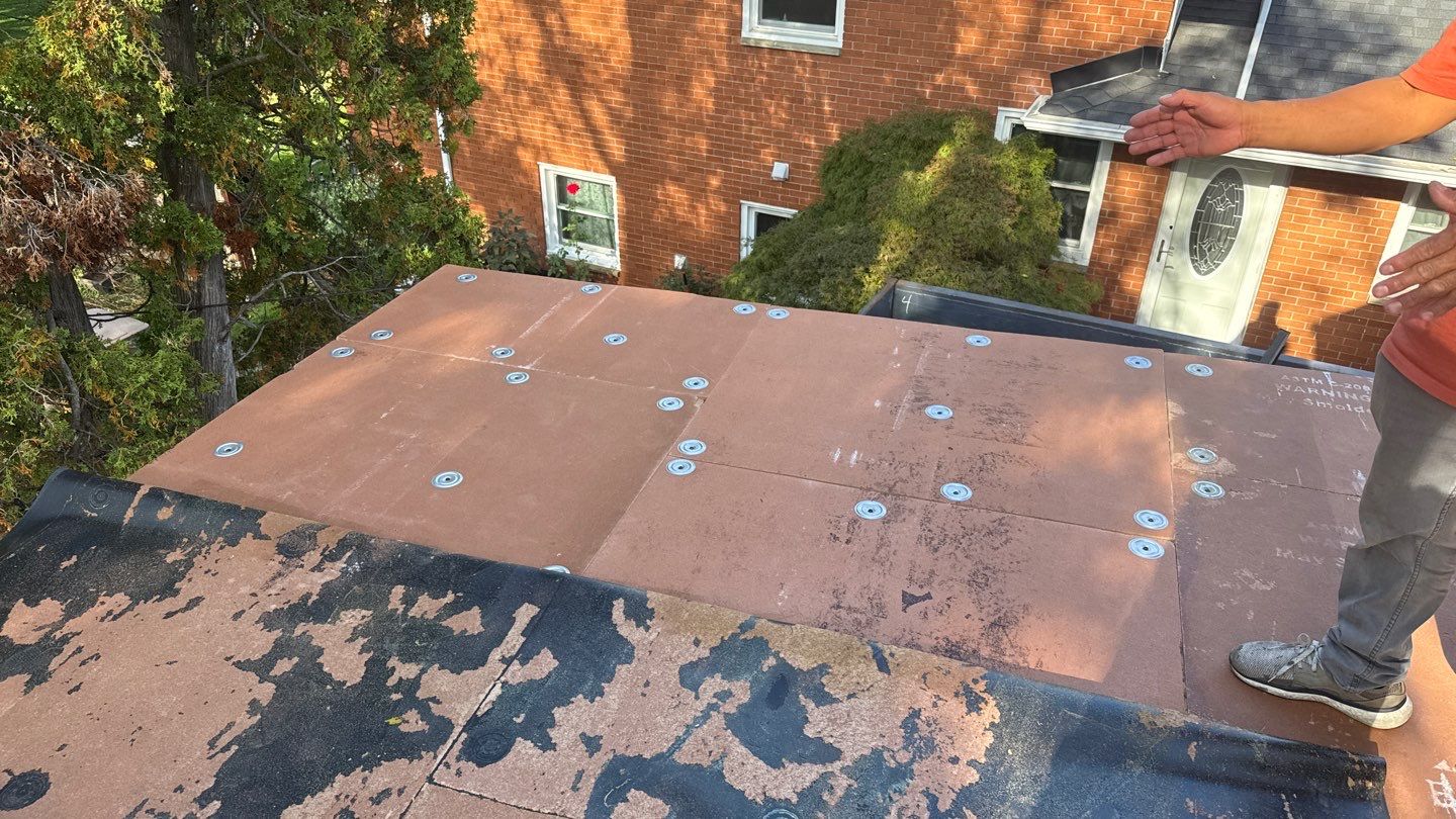 Roof Replacement using Owens Corning Colonial Slate by 180 Contractors