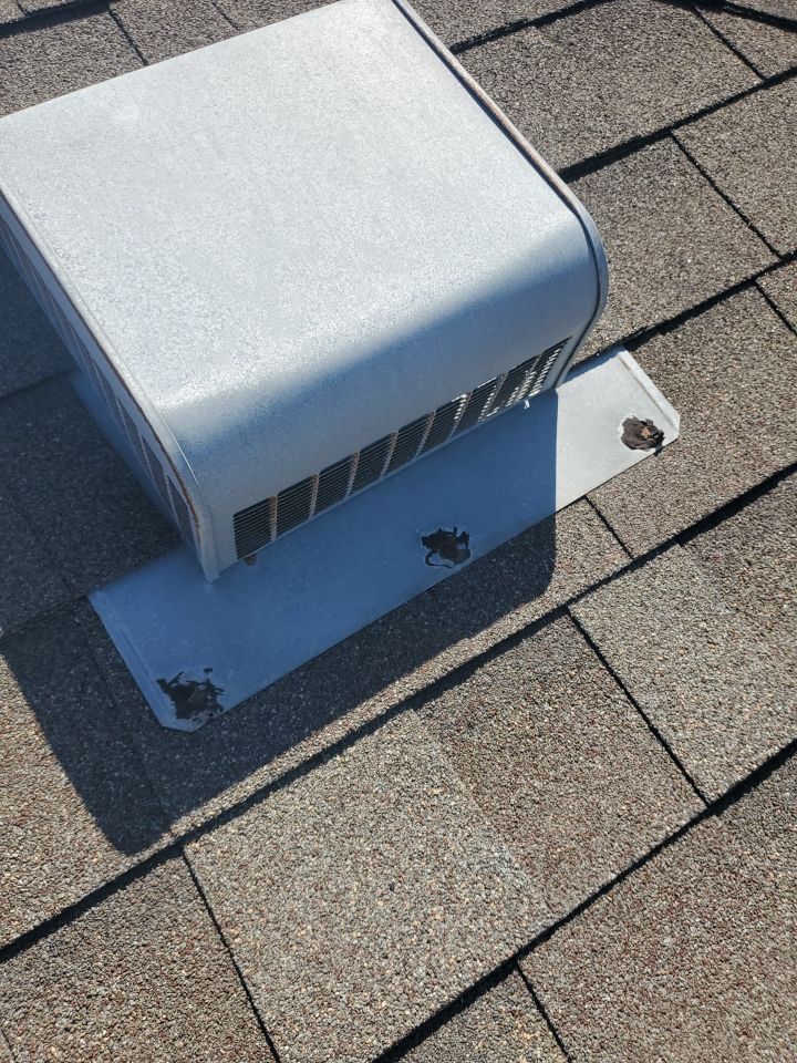 Chimney Cap Replacement with Roof Repairs by Lighthouse Roofing