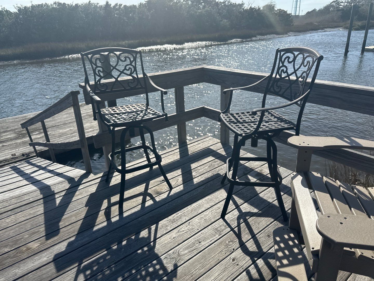 Dock using Wood Sealant by DuraSeal
