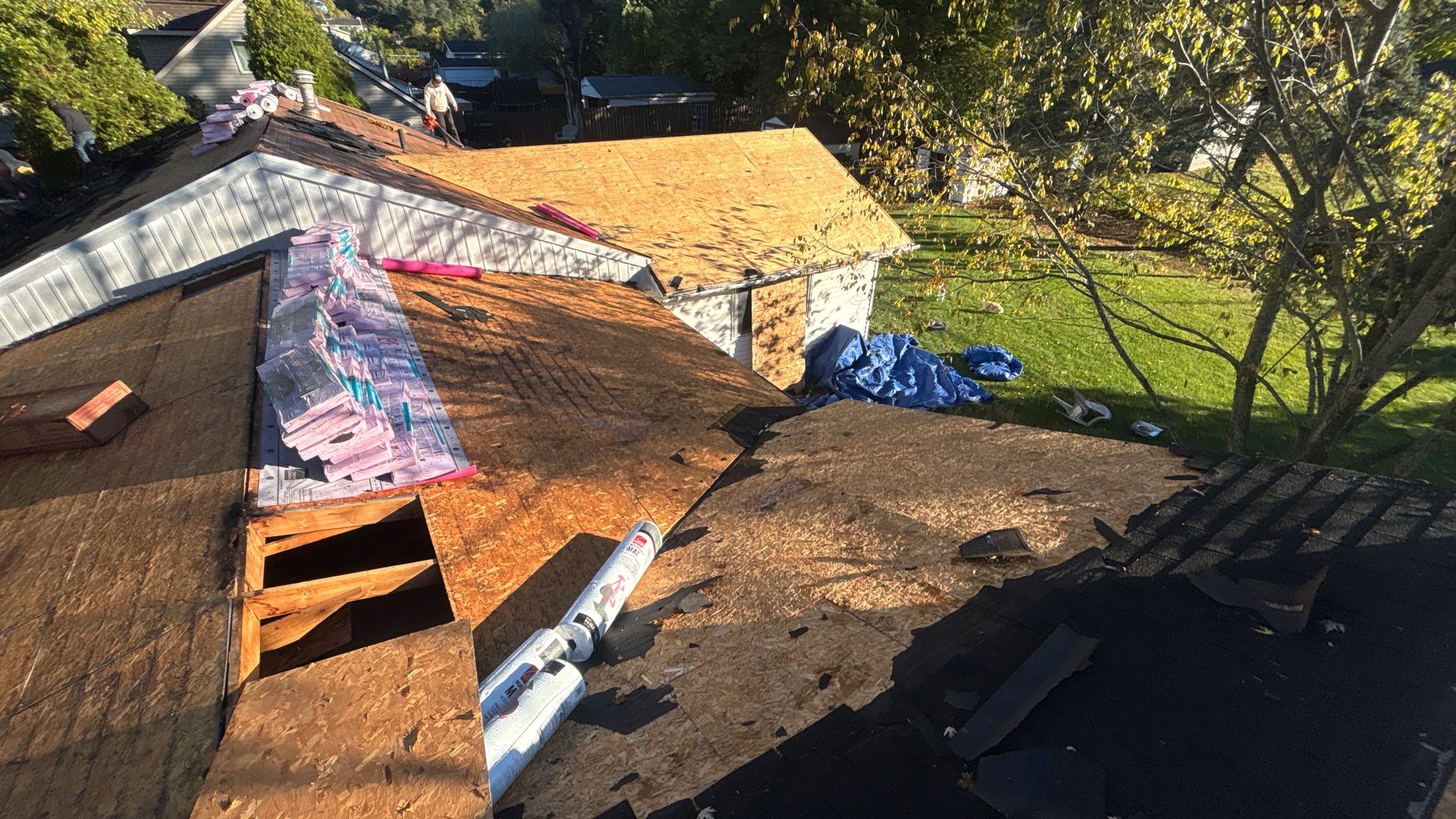 Roof Replacement using Owens Corning Estate Gray by 180 Contractors