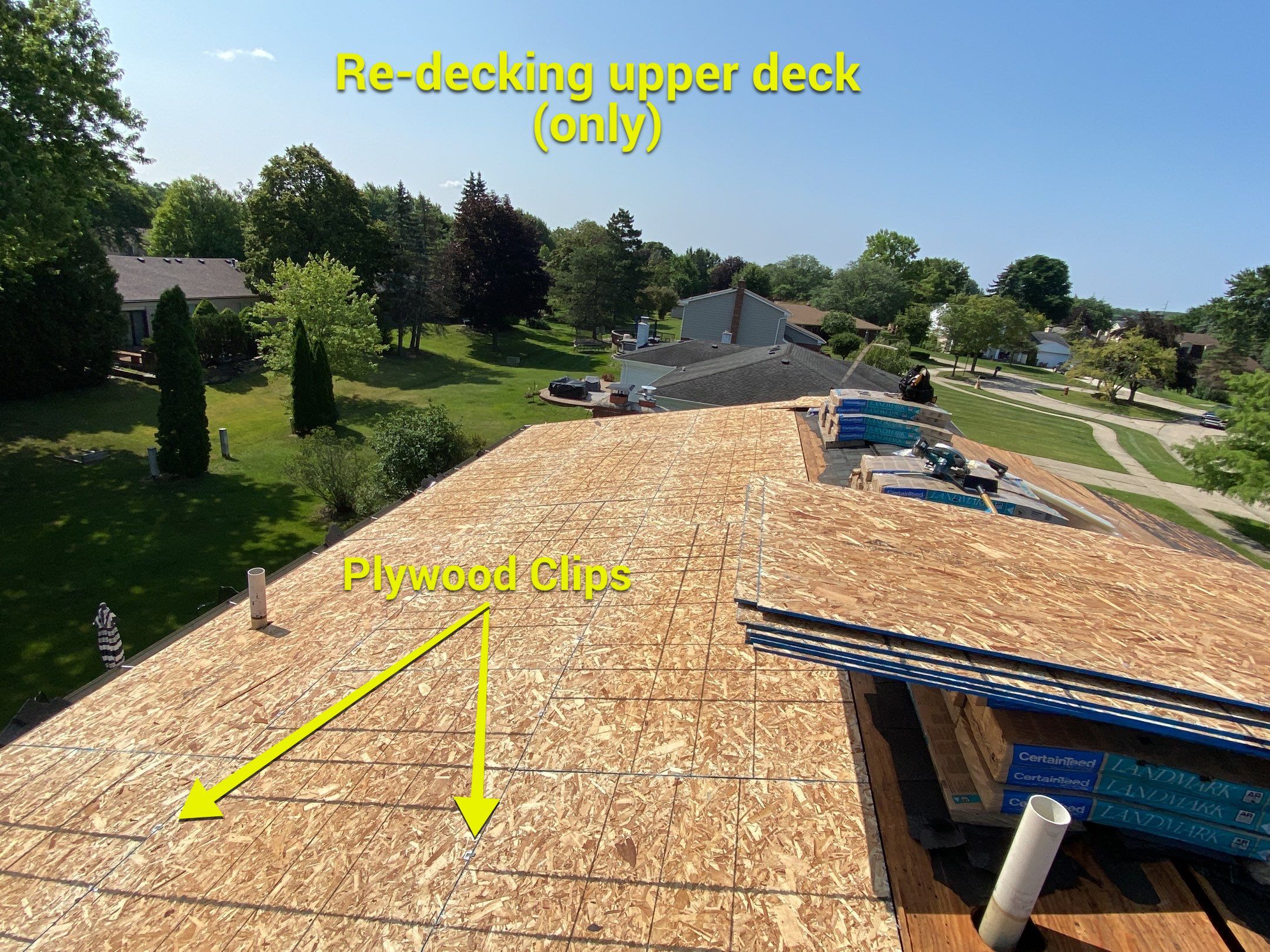 Roof Replacement using CertainTeed Landmark by 180 Contractors