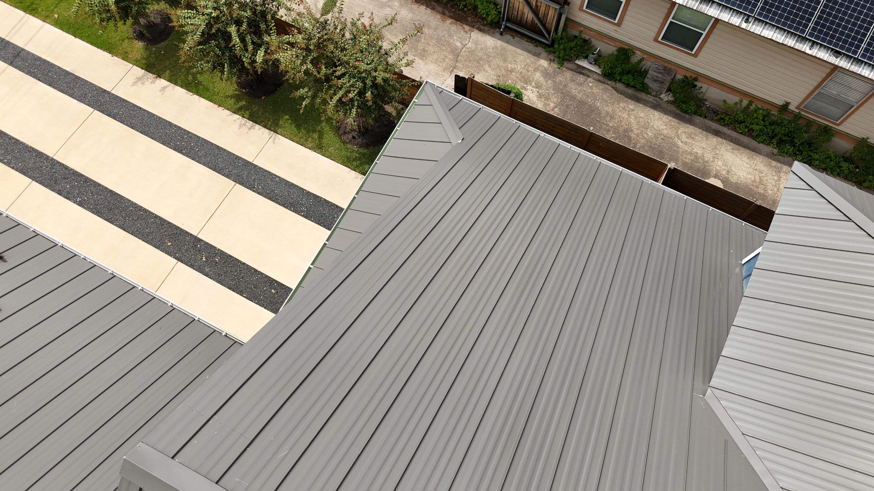 Charcoal Grey - L&A Metals LLC Type FF100, Hidden fastener/Standing Seam by RoofsOnly.com