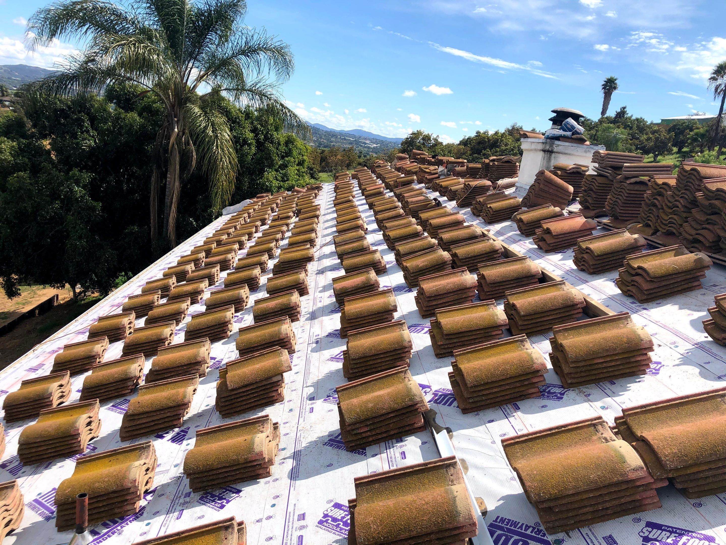 Vista, CA | Large Tile Roof Lift and Lay | Titanium UDL 50 by Zenith Roofing Services