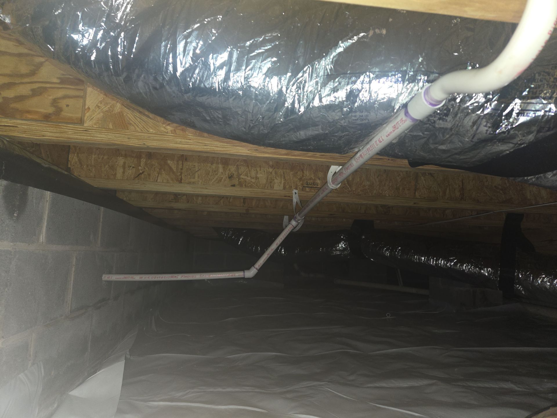 Project in Yorktown by Patriot Crawl Space Repairs
