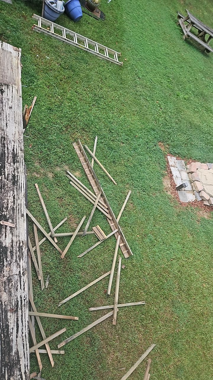 Split Rail Trail - Deck Installation  by Pillar and Pine