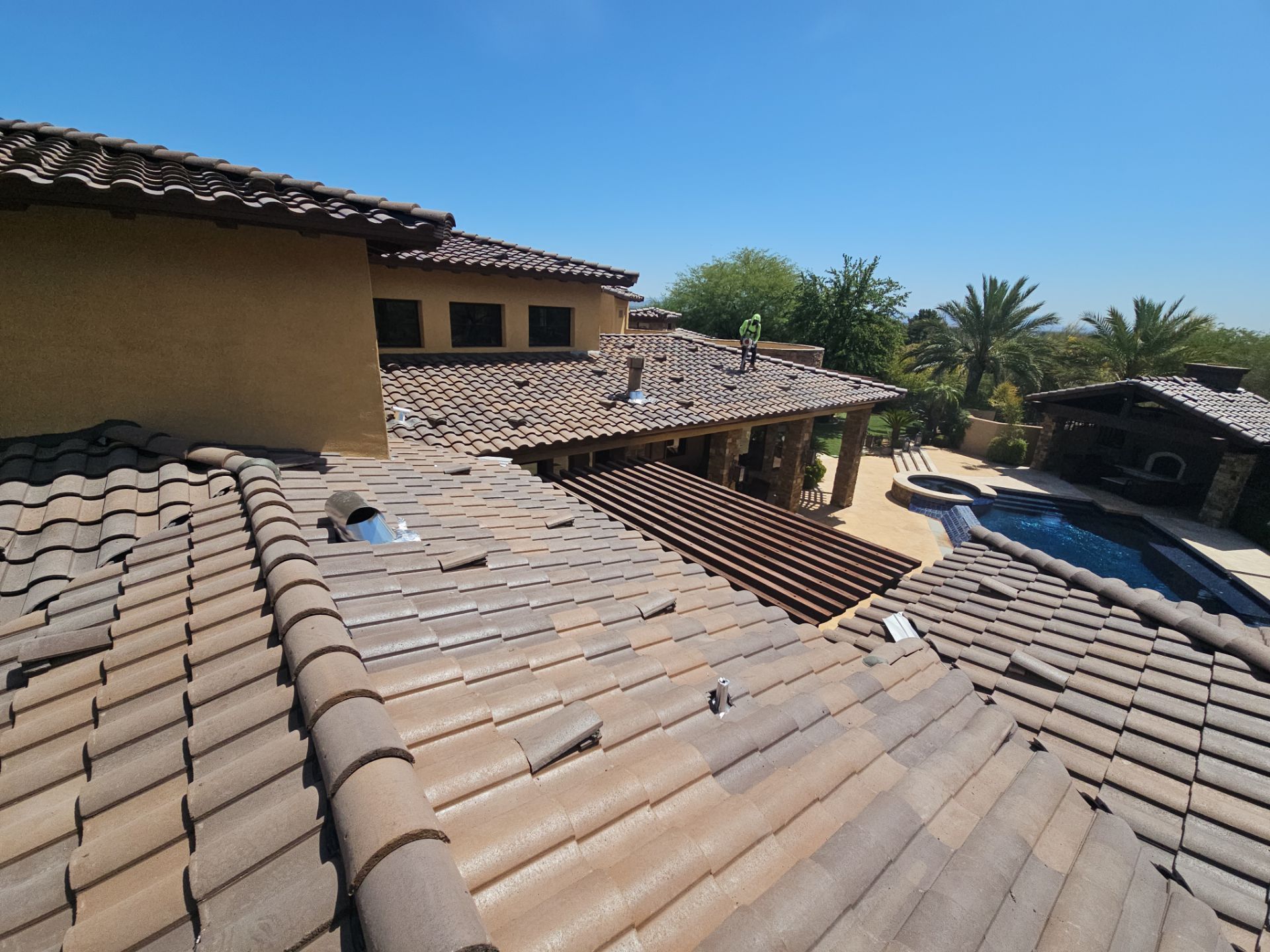 Concrete Tile Replacement by Weather-Tite Exteriors LLC