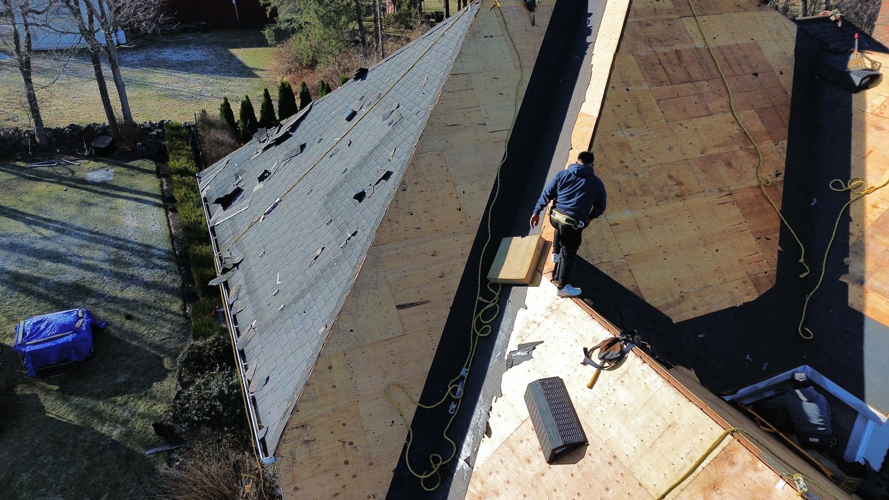 Federowicz Roof Completion by Royal Restoration CT 