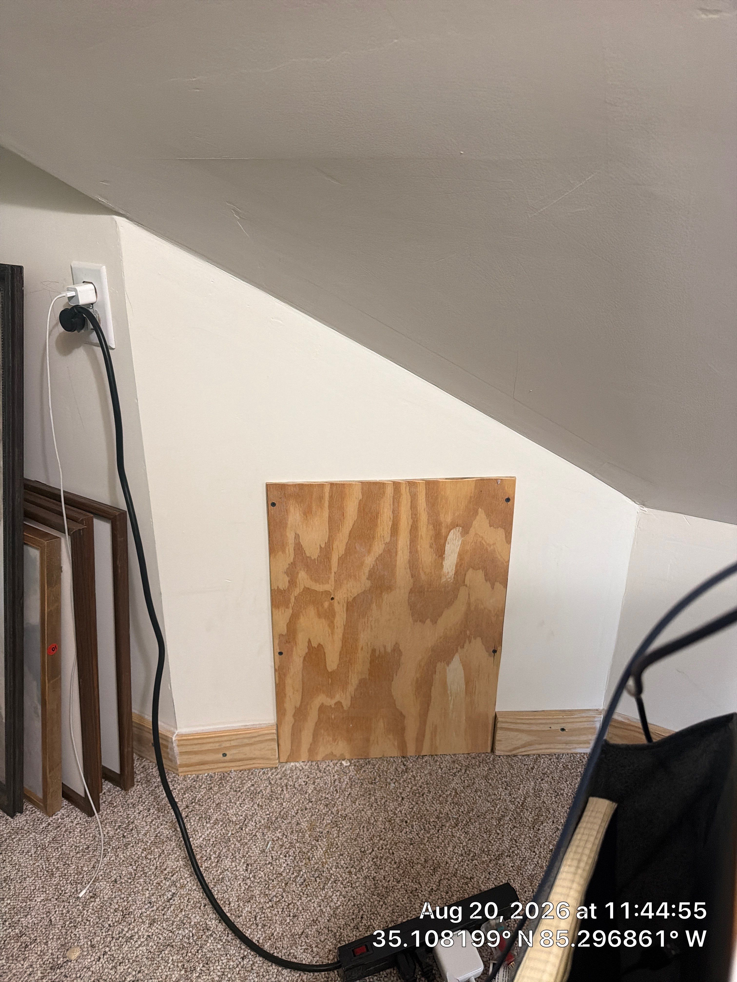 Attic Insulation Board and Window AC Unit Installation in Chattanooga by CompanyCam Sales Demo