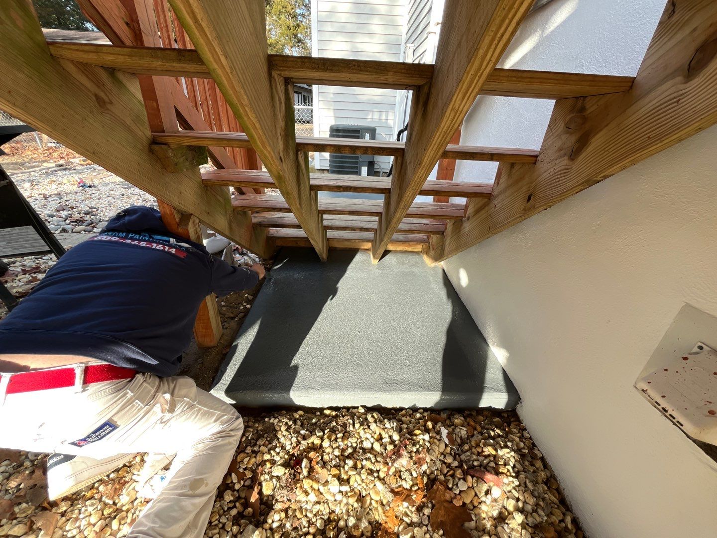 Foundation & Concrete Deck Restauration by Fresh Coat Works LLC