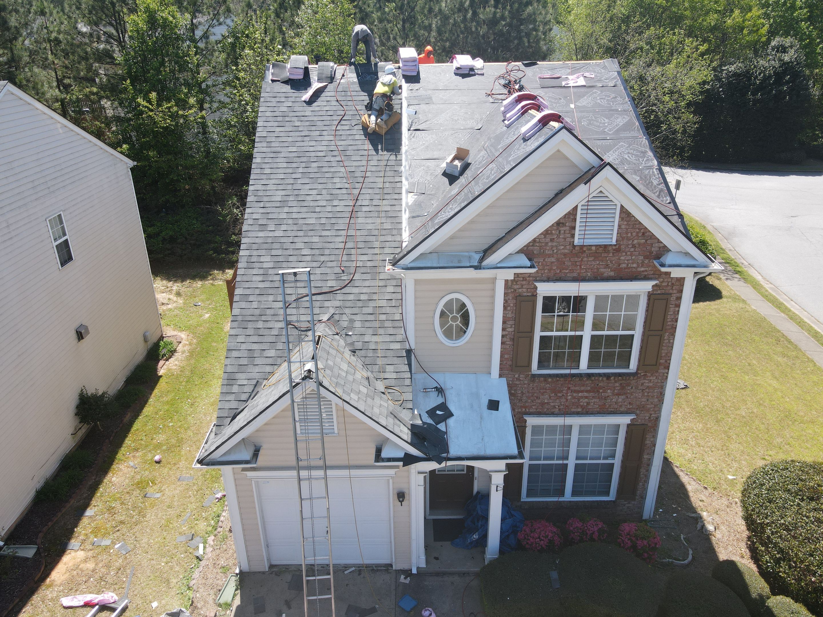Residential Roofing Installation using Owens Corning by Inspector Roofing and Restoration