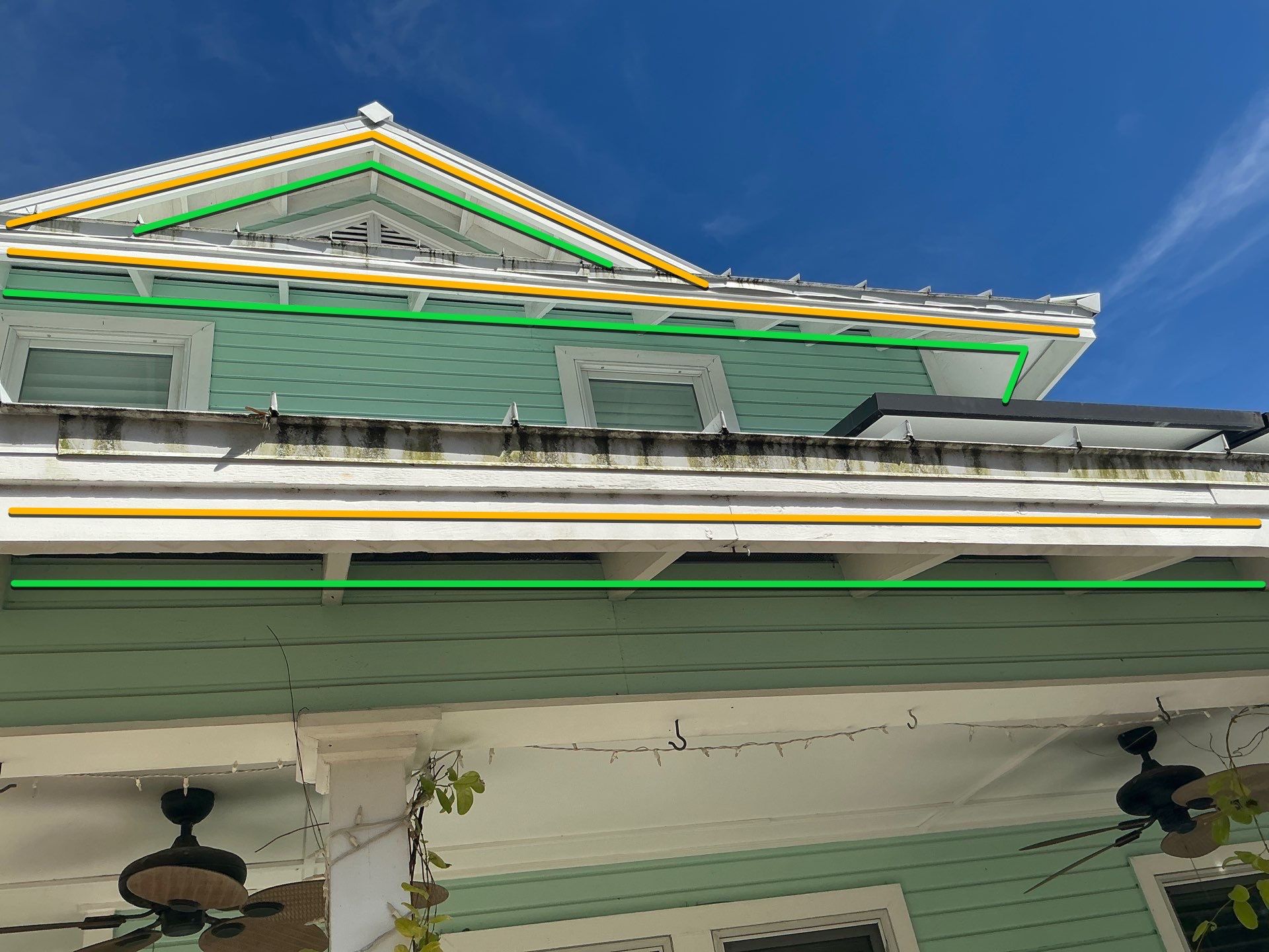 New White Soffit Project in Safety Harbor, FL by Gutter Professors