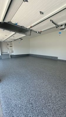 Gary W. got the garage floor of his dreams