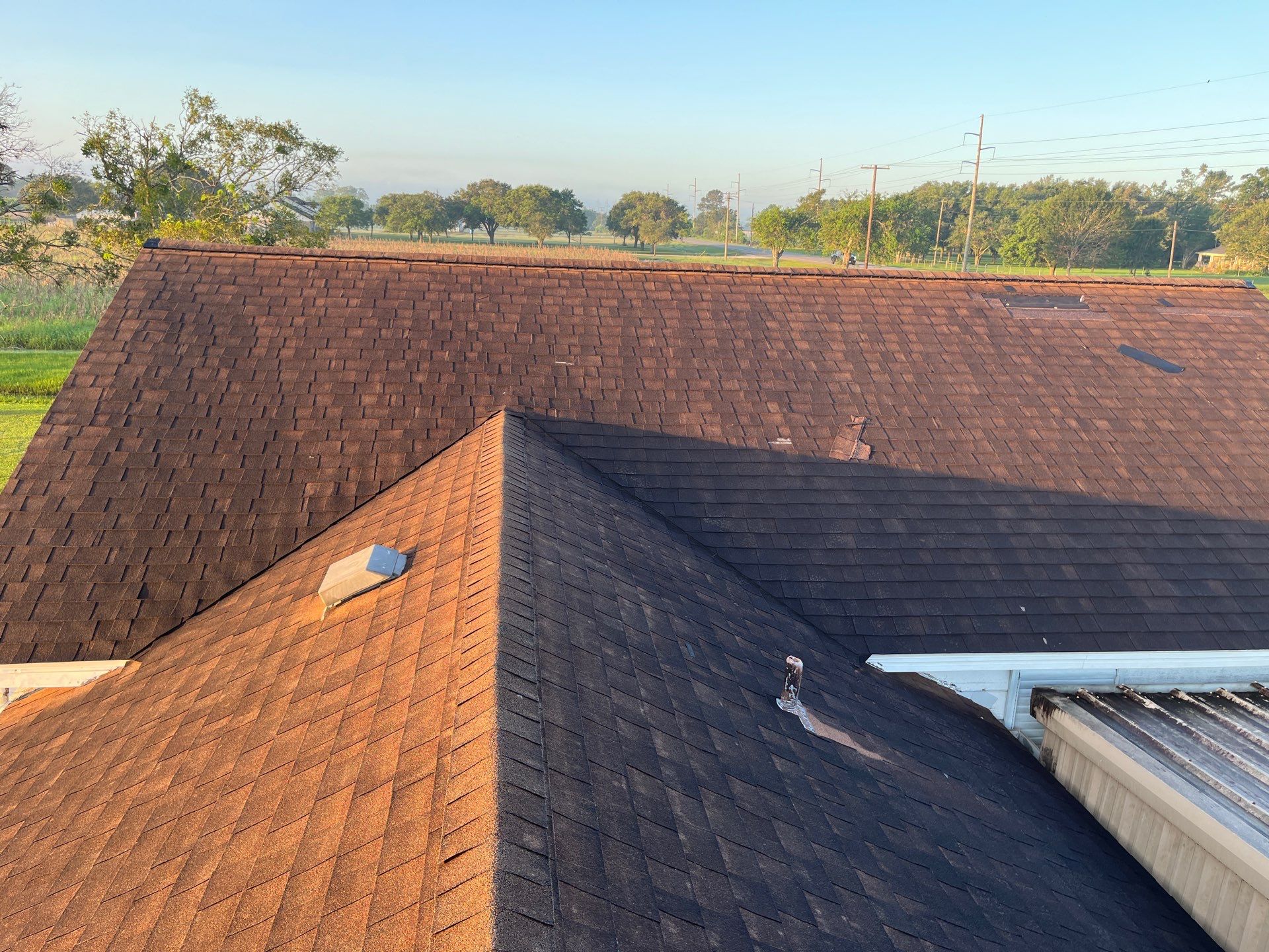 Residential Roofing Installation using Owen's Corning Duration (Lifetime) Shingles by Roof Repair Company