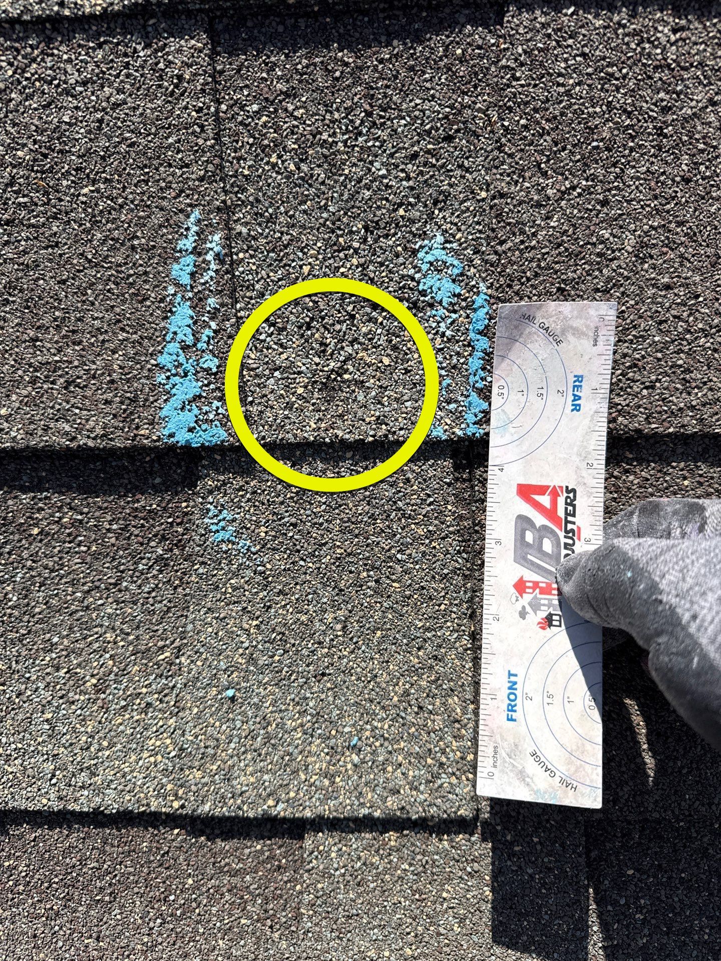 Roof replacement by hail damage by Just Brilliant Restoration JBR