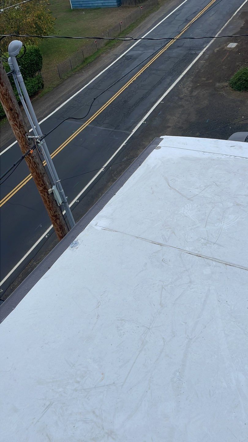 Commercial Roofing Installation using GAF 60Mil TPO  by Orezona Building & Roofing Company, Inc.