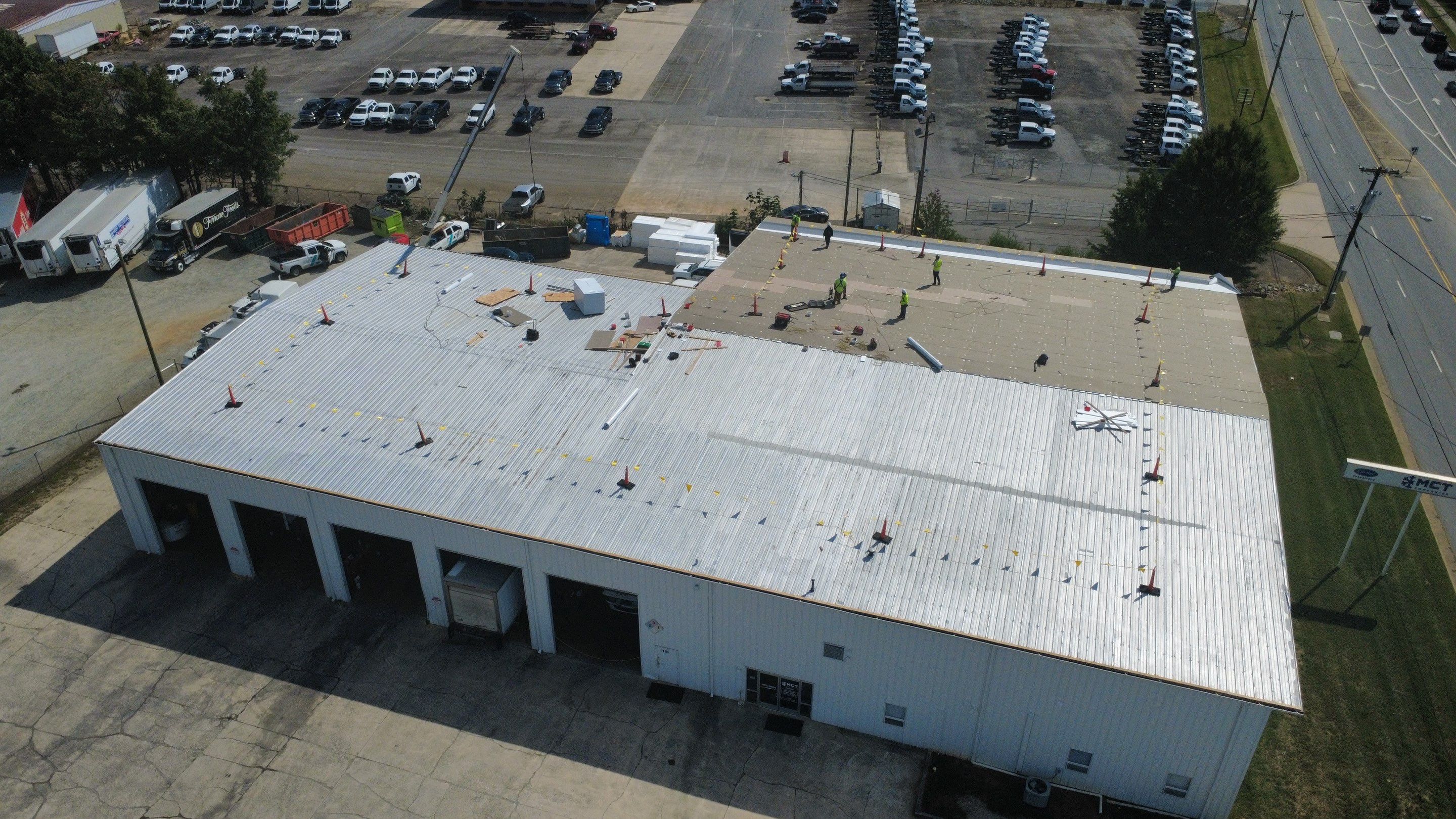 Project in Kernersville by Allied Roofing Company Incorporated