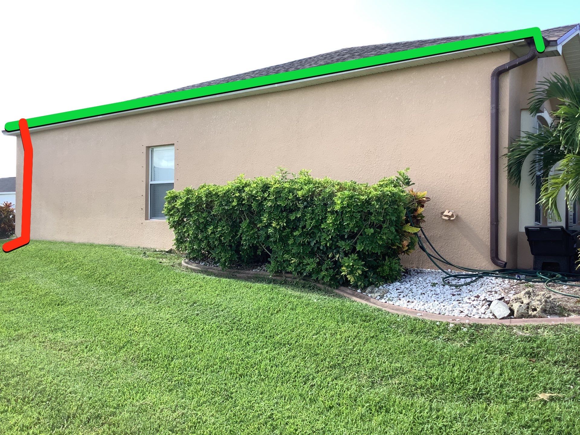 Downspout Installation for Multi-Story Homes in Cape Coral FL by Gutter Professors