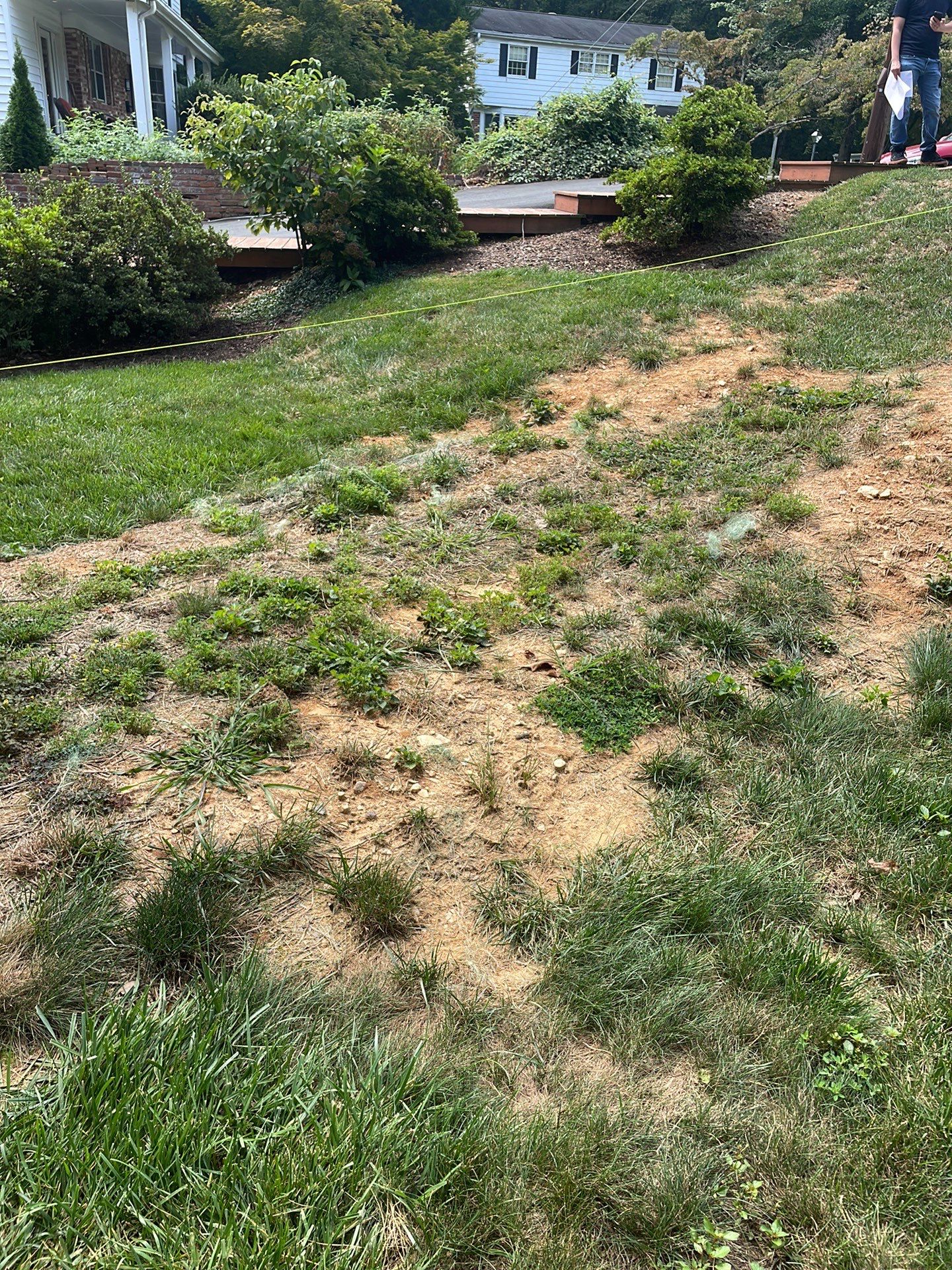 New walkway with stairs and a new front porch by Fairfax Contractors, LLC