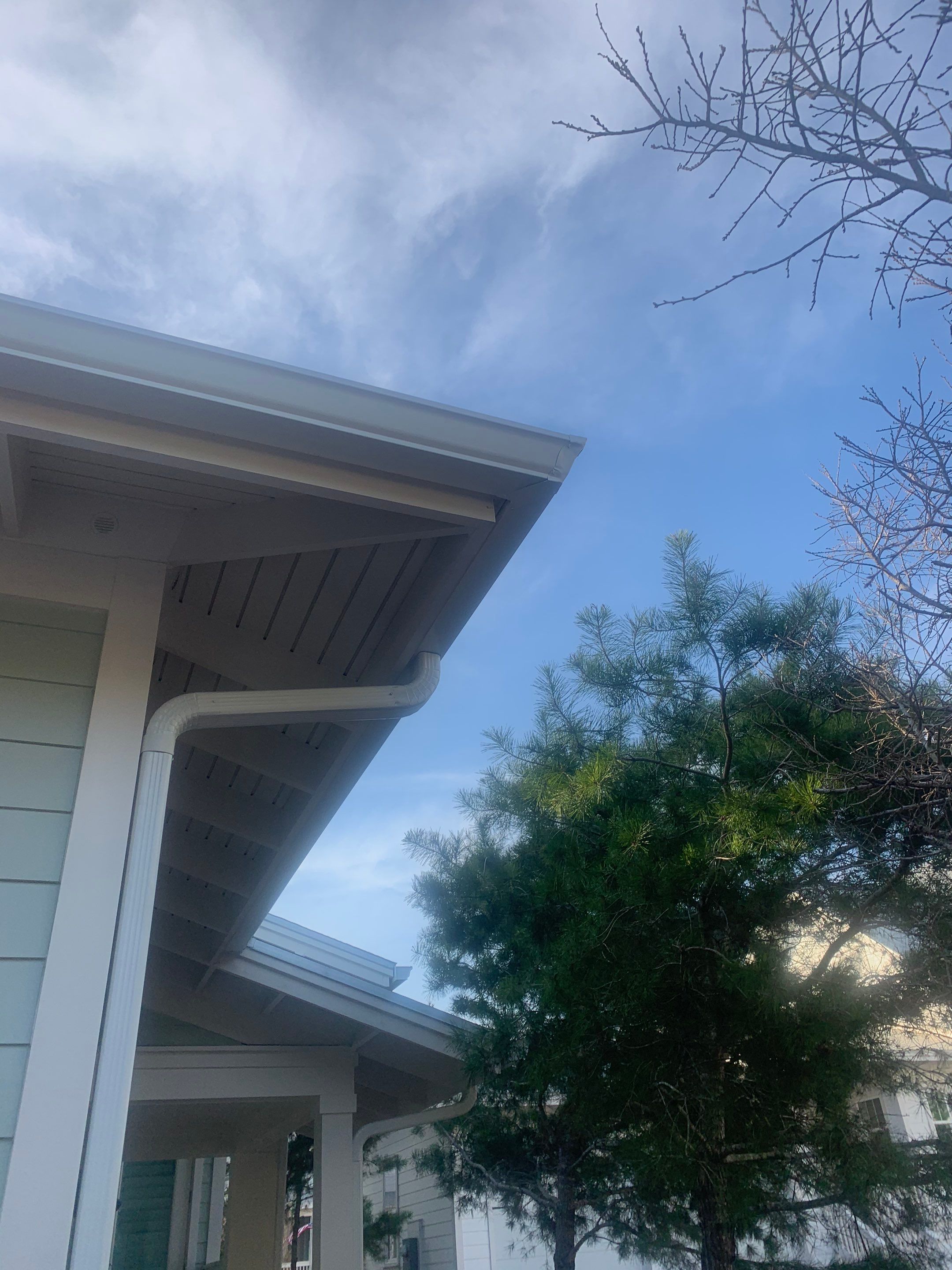 New Downspouts Installation in Rosemary Beach, FL by Gutter Professors