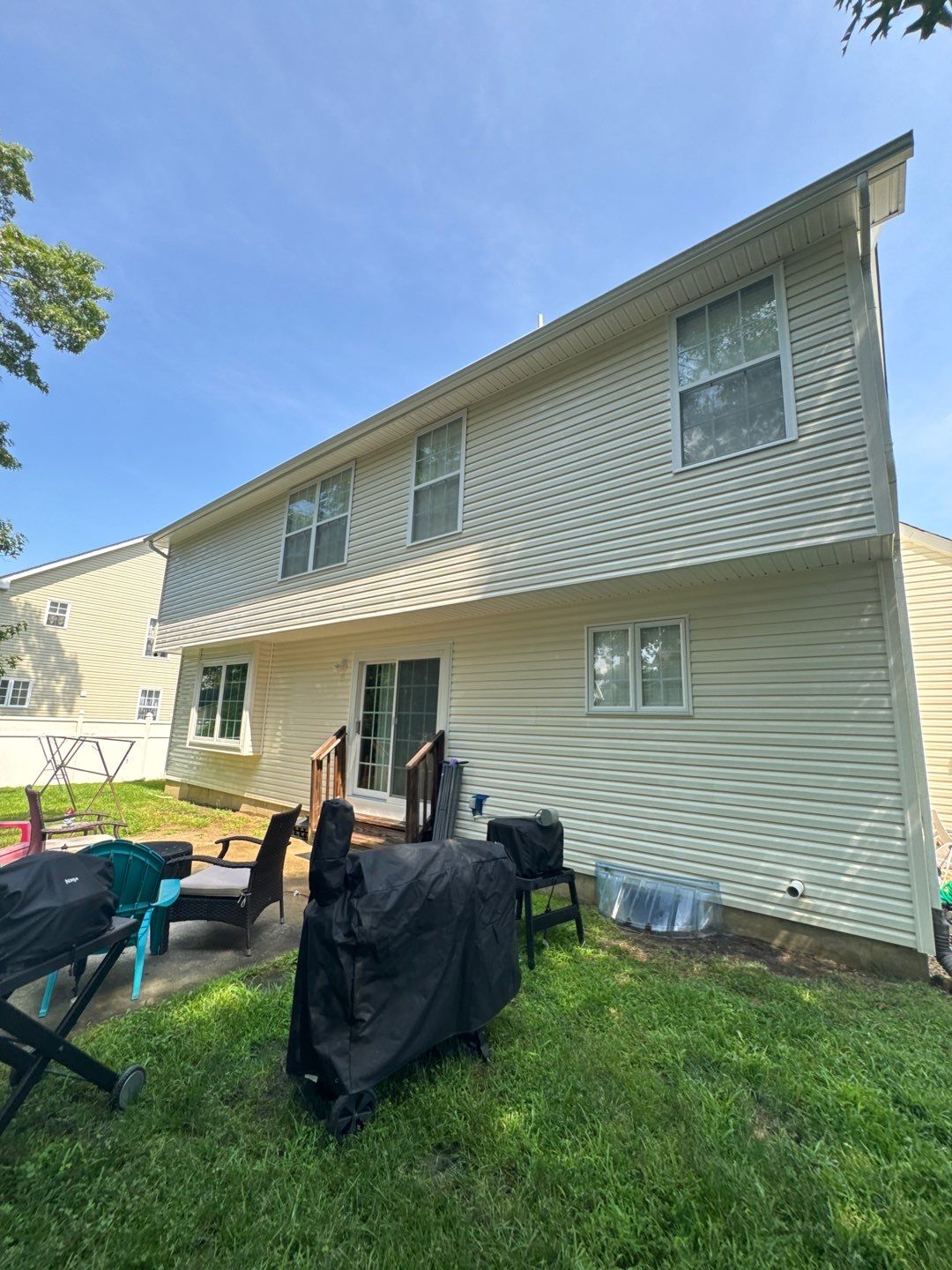 Residential Cleaning using House SoftWash by SJ Exterior