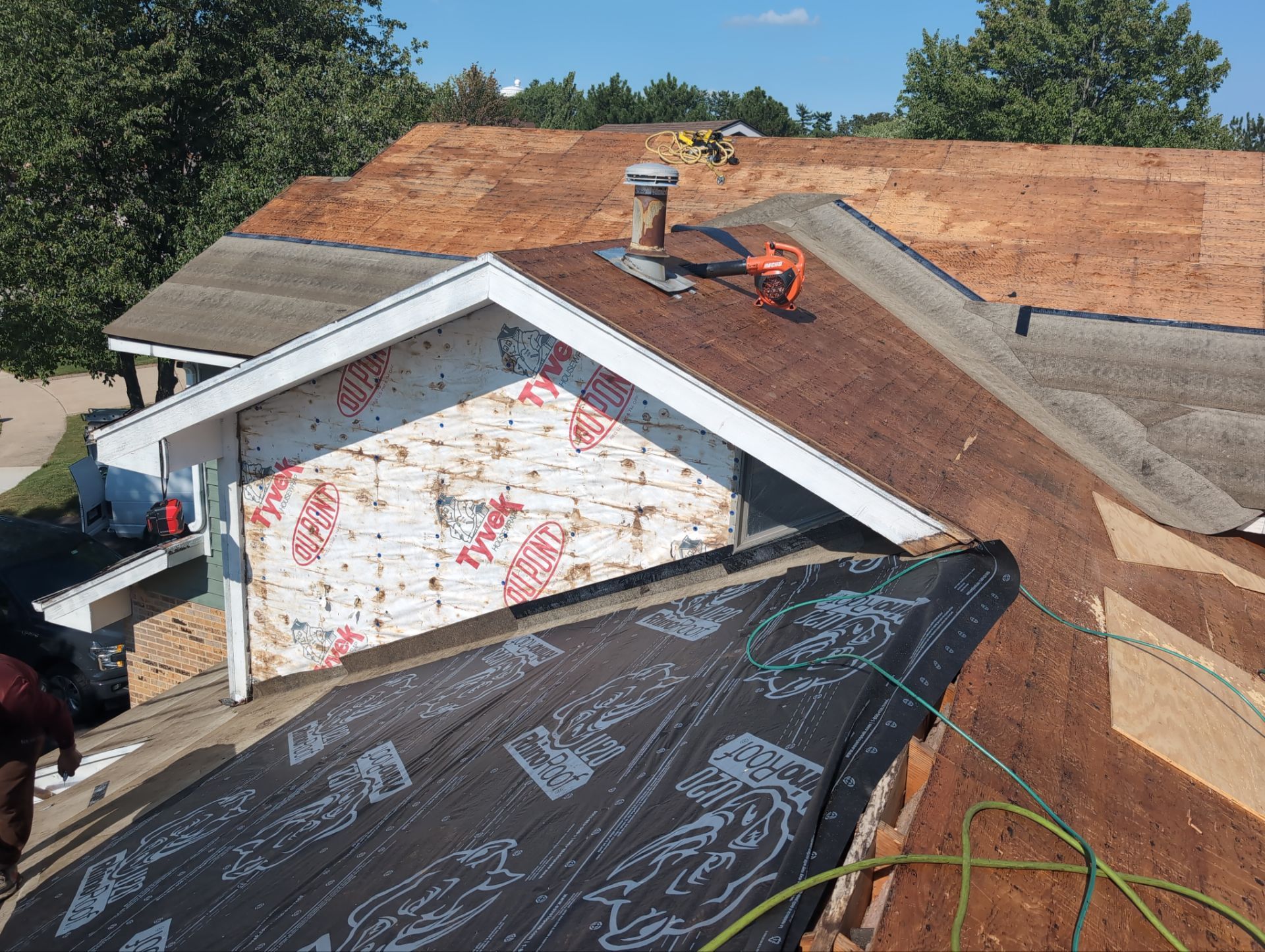 Project in Lockport by AJ Exteriors & Roofing Inc.