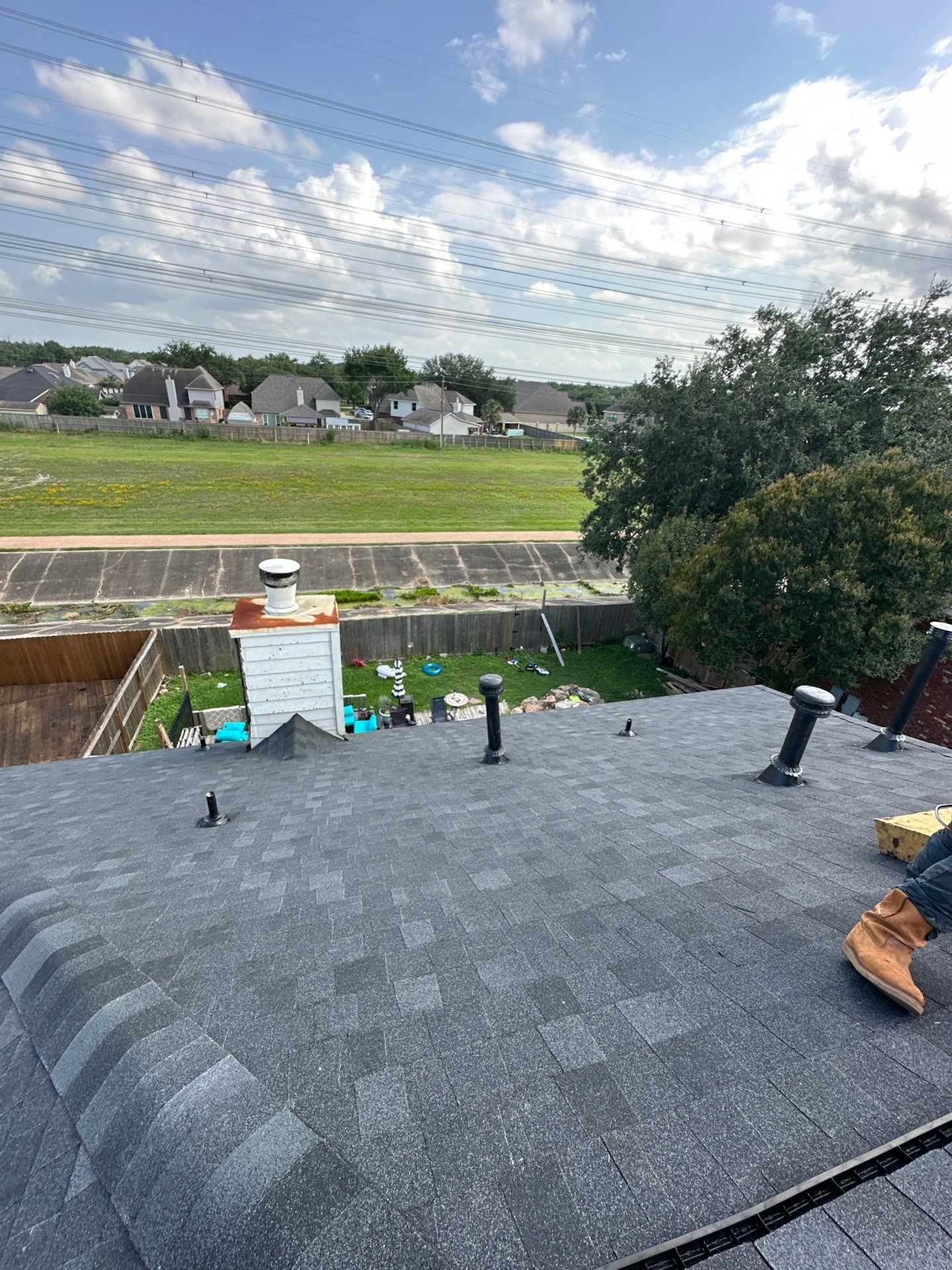 Project in Deer Park by Motion Roofing