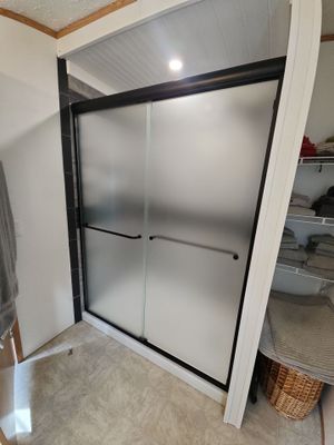Semi-Frameless Sliding Shower Doors