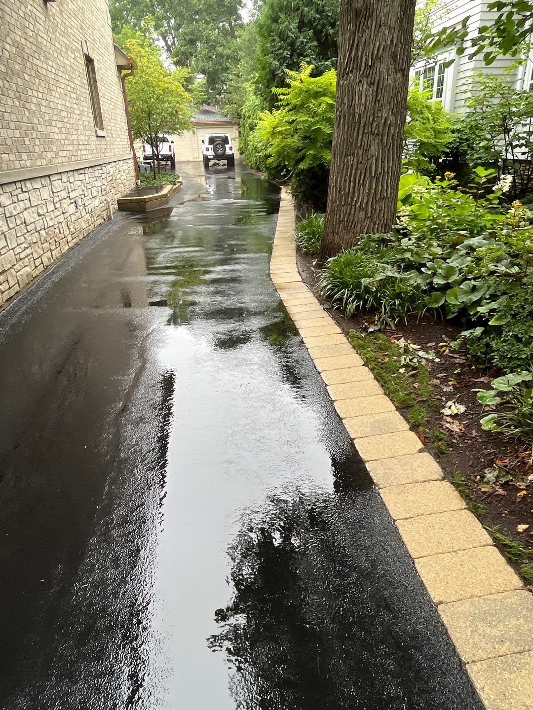 Brick paver clean, sand and seal.  using surebond SB-8700 by Northern Power Washing LLC.