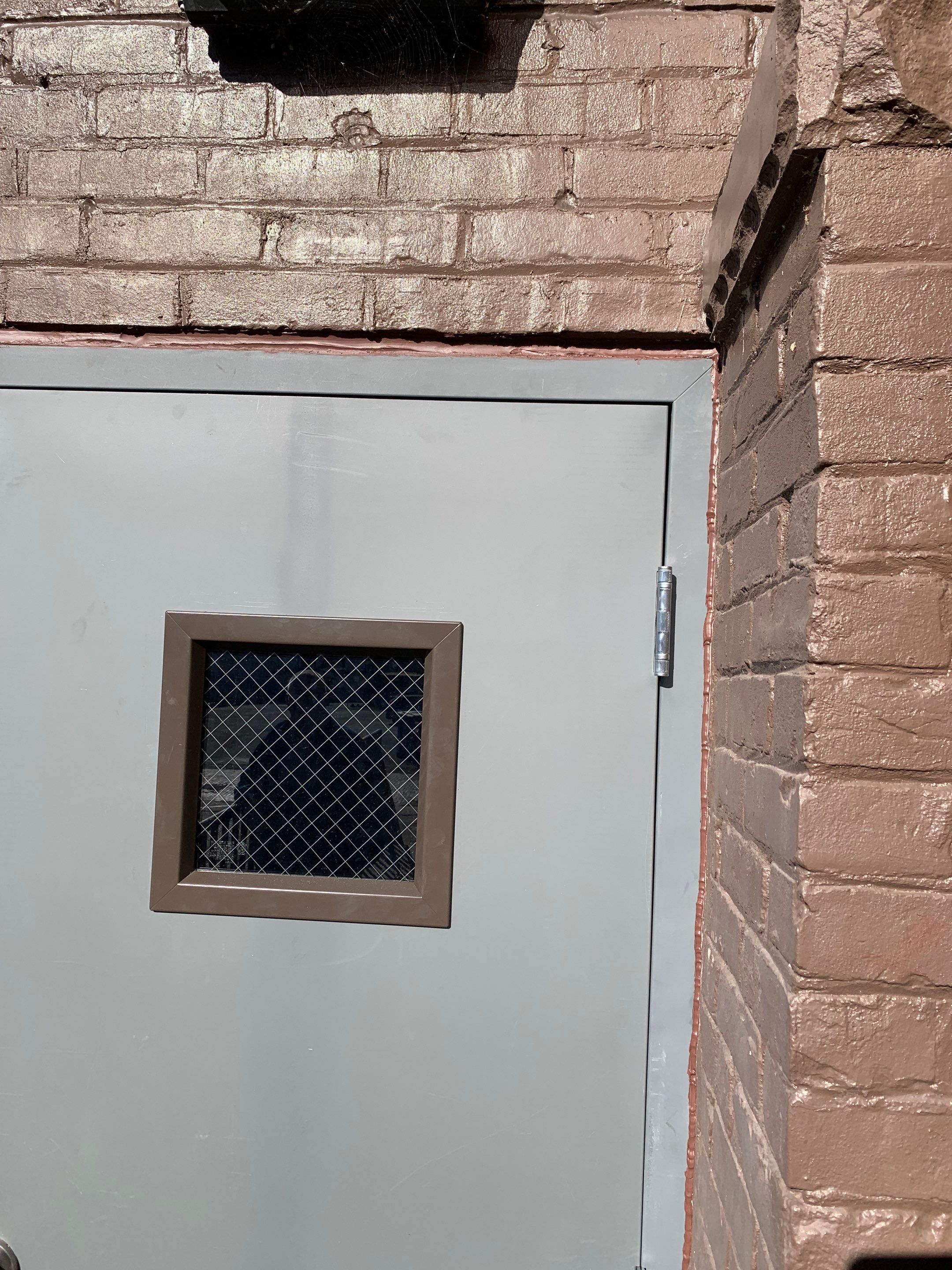 Exterior Commercial Steel Door by Secure Construction Company Inc