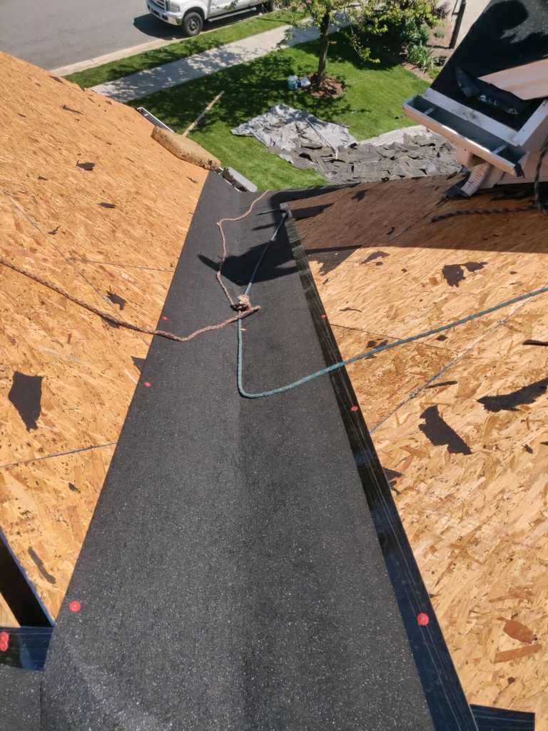 Residential Roofing Installation using Roof Installation by American Roofing NC